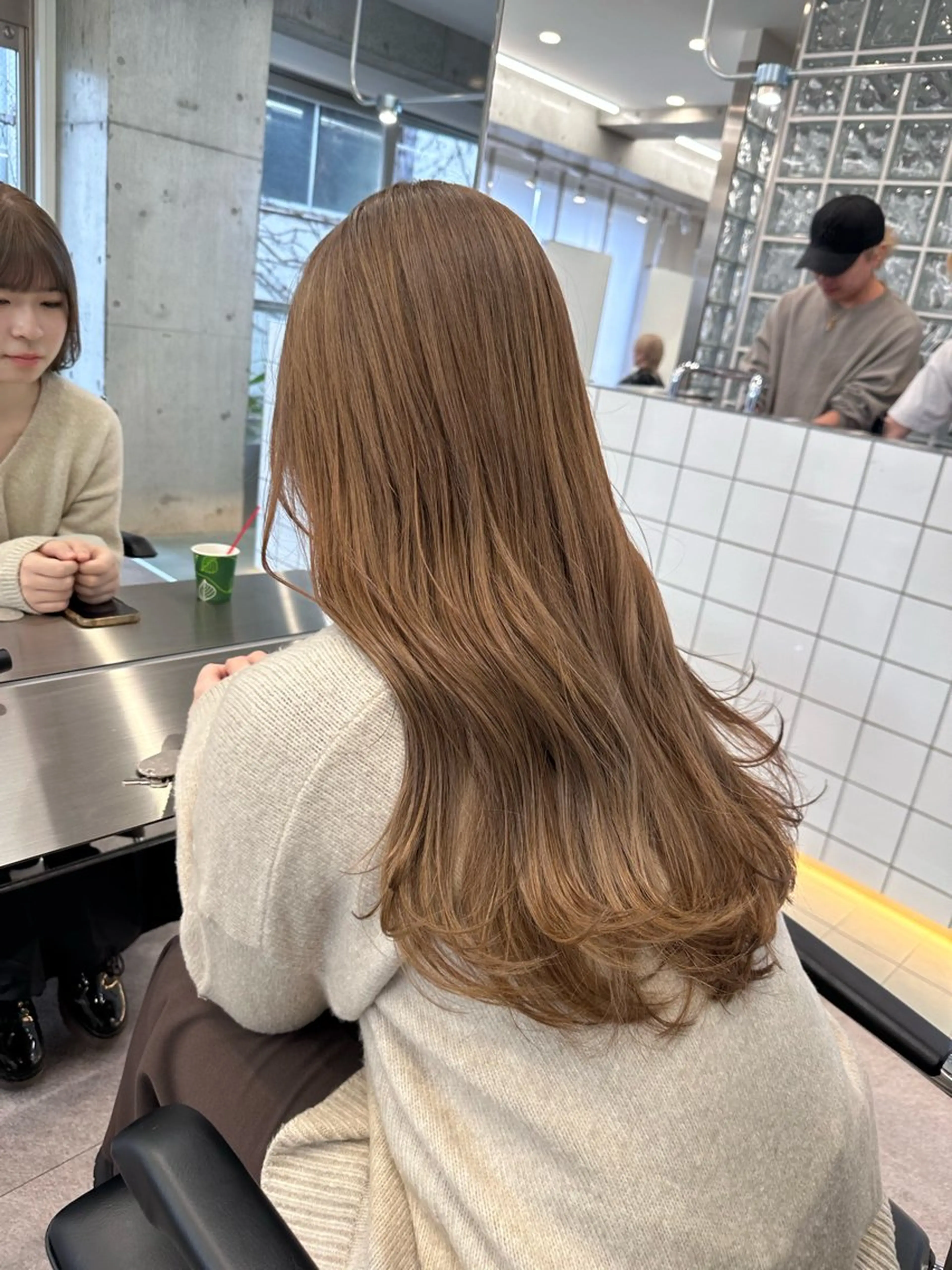 ロング カラー ブリーチ トリートメント リタッチモデル募集中 /りな⭐️のヘアスタイル