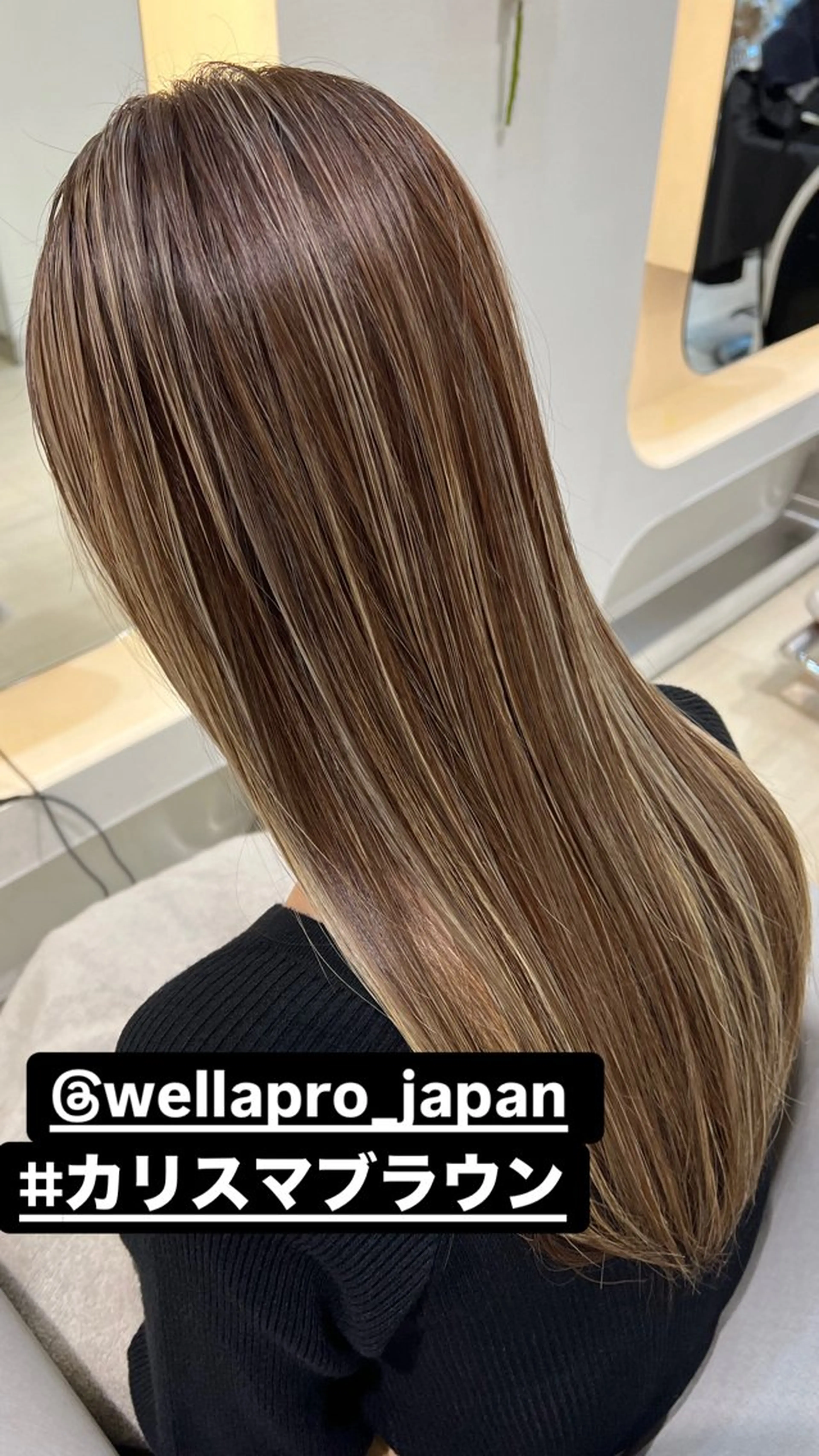 ミディアム カラー パーマ 堀井 凌平のヘアスタイル