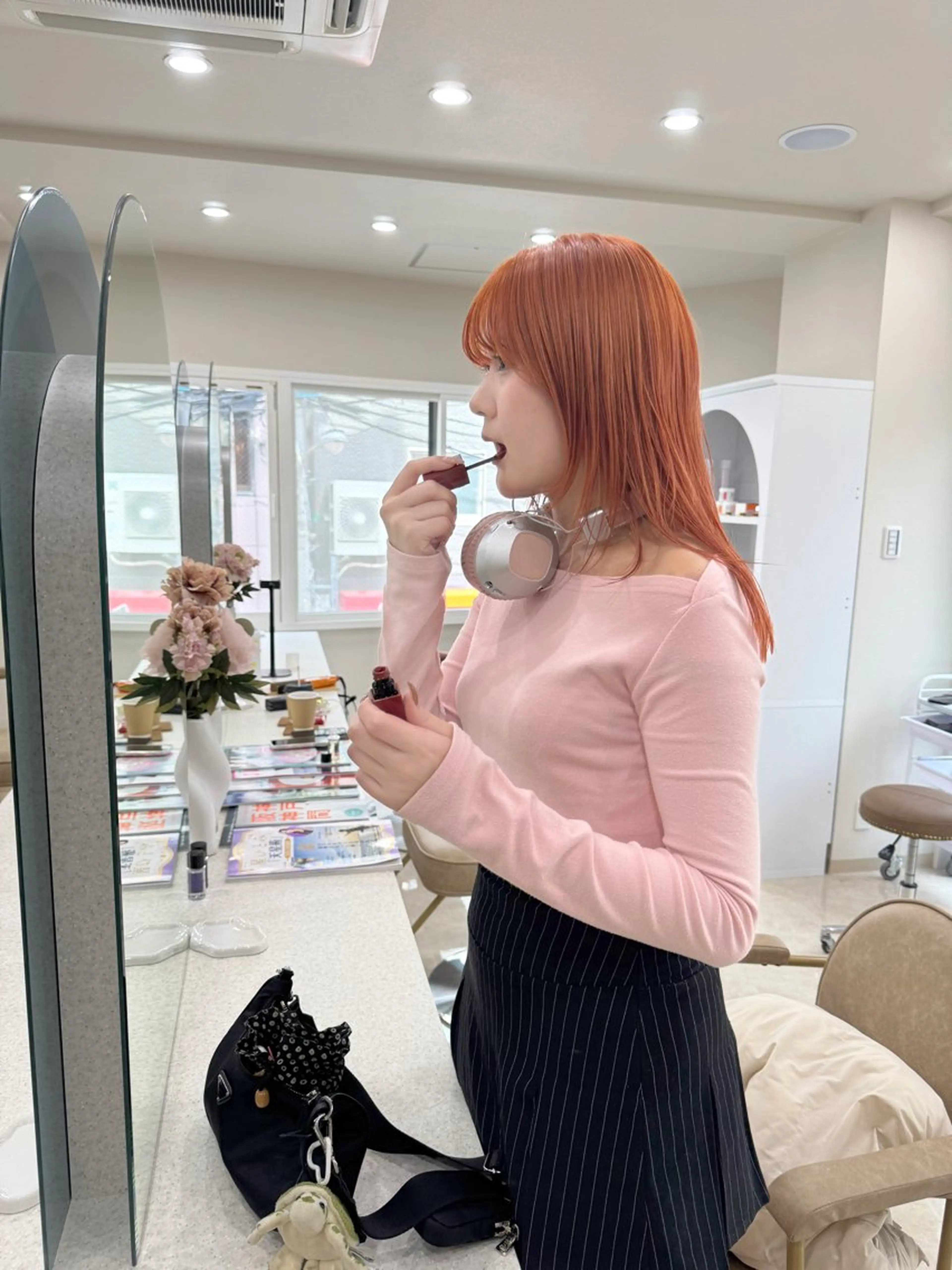 ミディアム カラー hair salon Ranun髪質改善のヘアスタイル