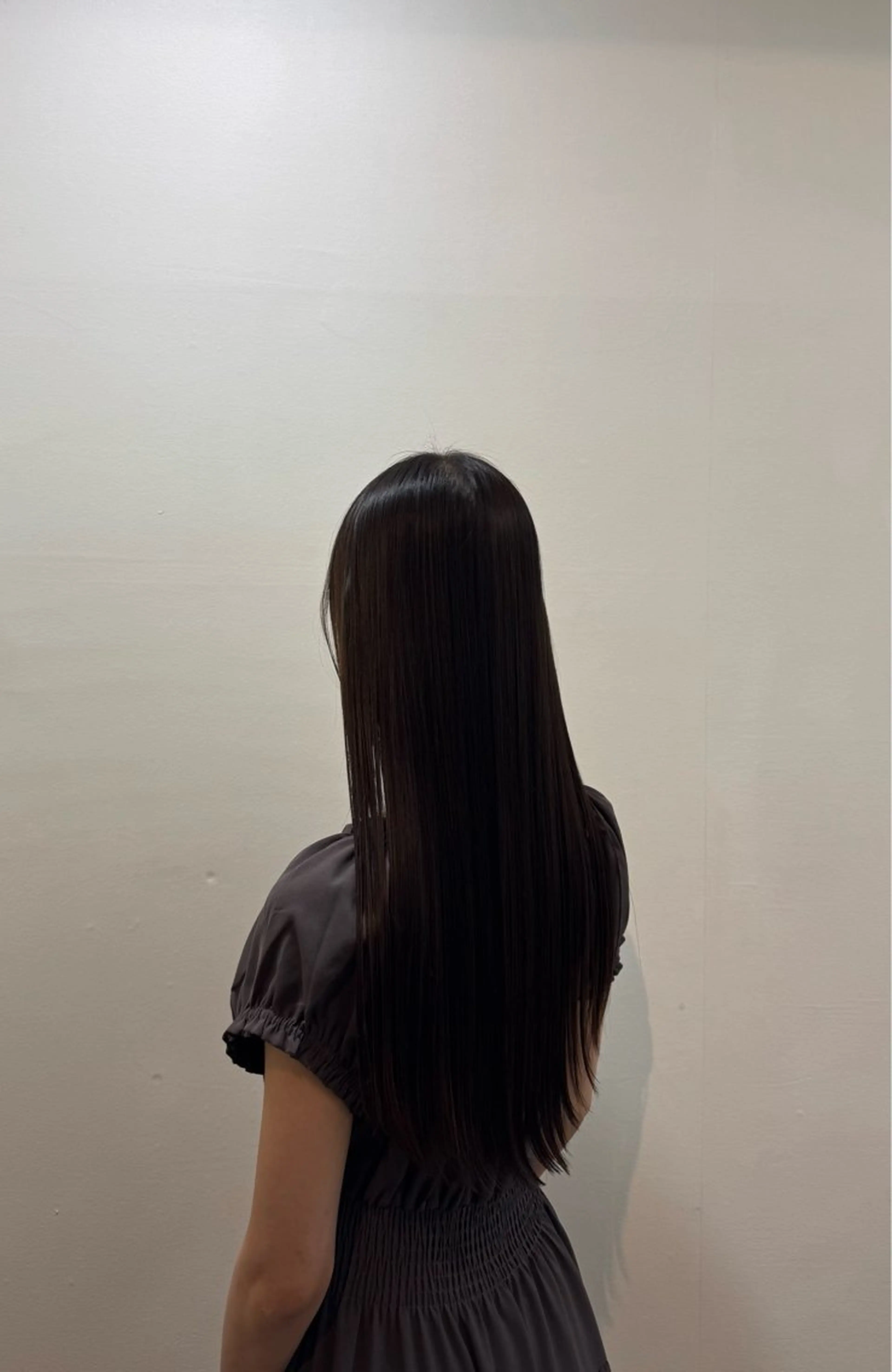 ロング 縮毛矯正 air-H あやのヘアスタイル