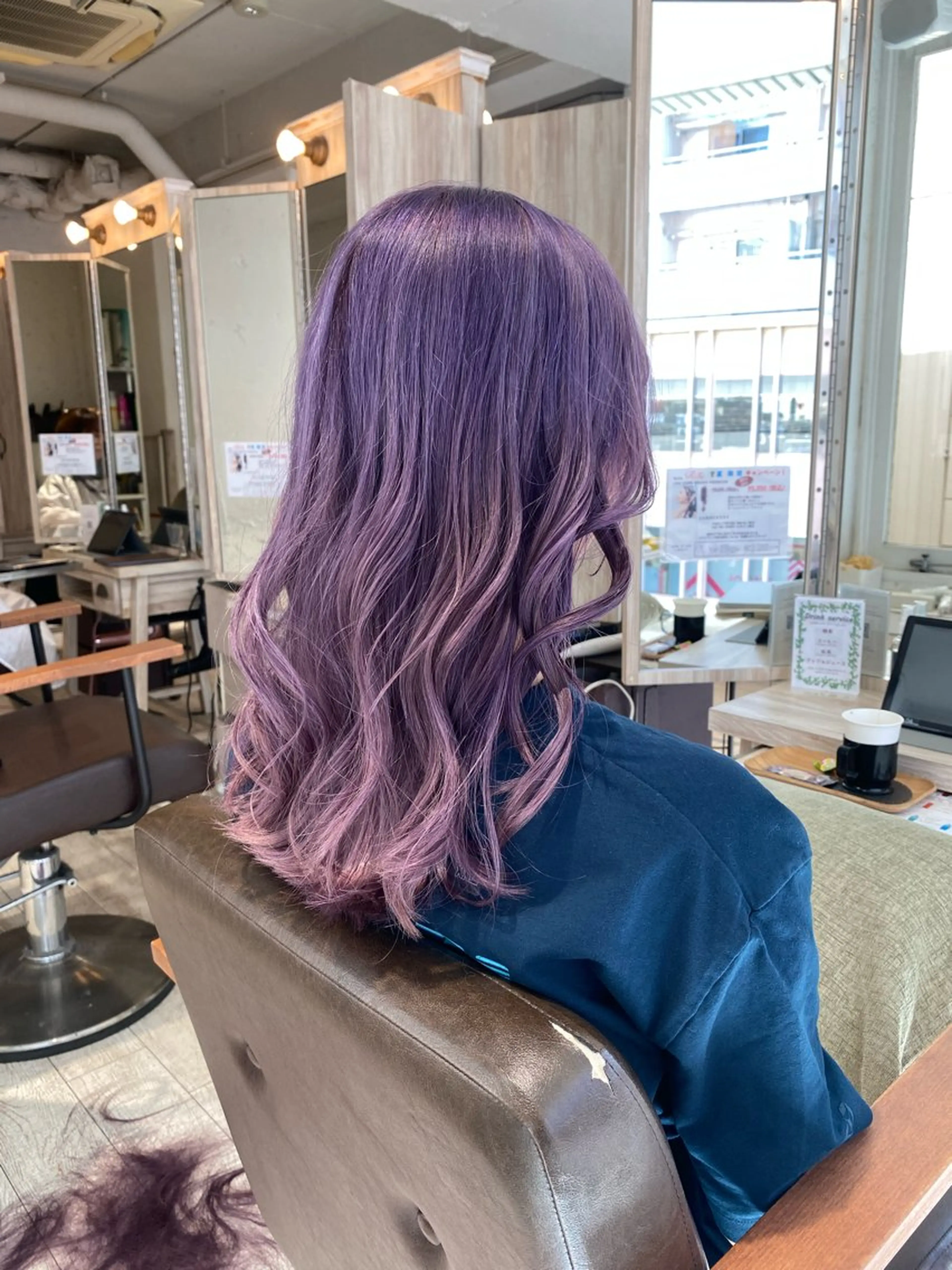 カラー ヘアカラー 韓国風／ハイトーン 砂原洋介のヘアスタイル