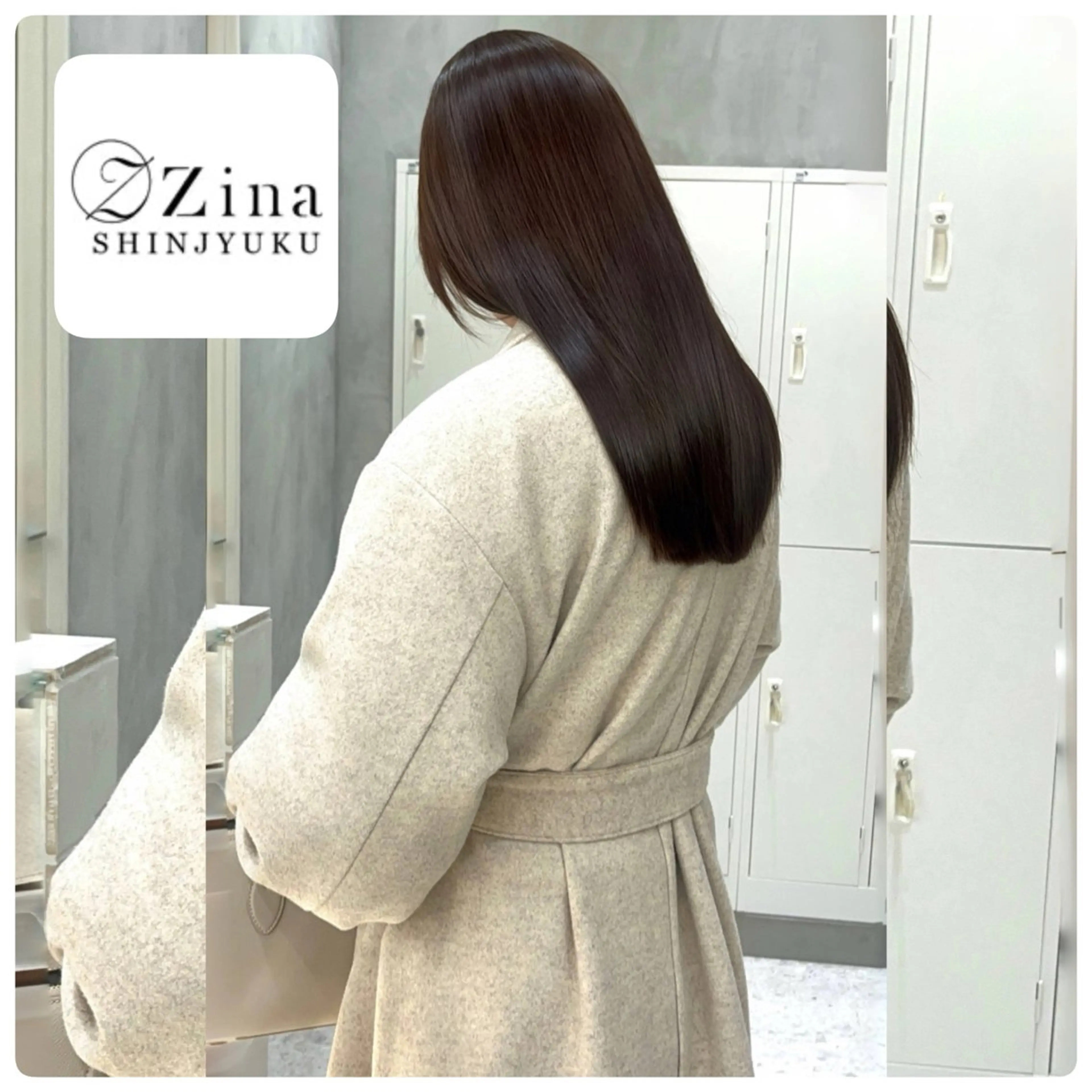 ロング 新宿📍韓国ヘア 🇰🇷透明感カラーのヘアスタイル