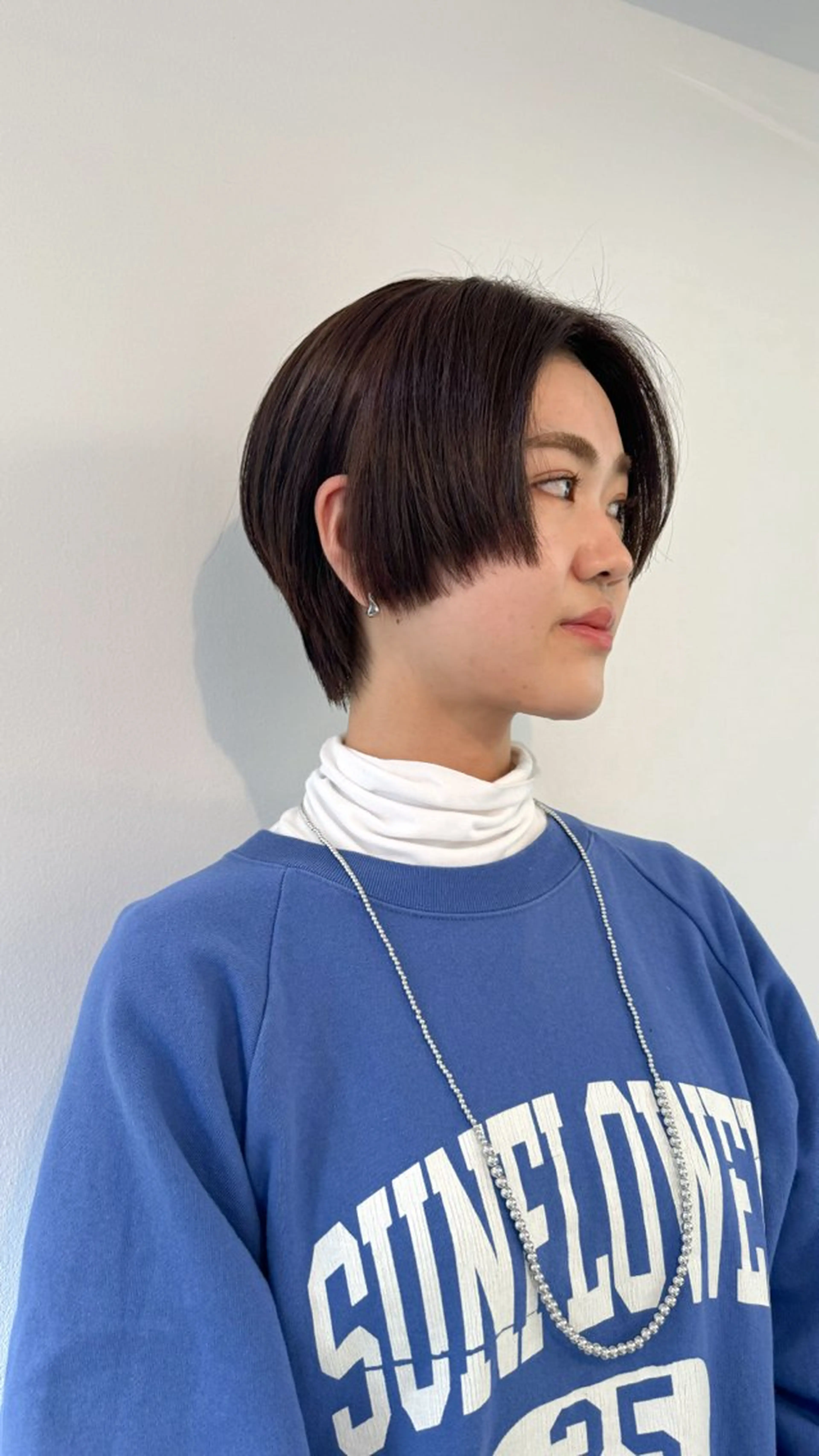 ショート カラー ハンサムショート ショートヘア カット ヘアカラー トリートメント Seeknext // Rukaのヘアスタイル