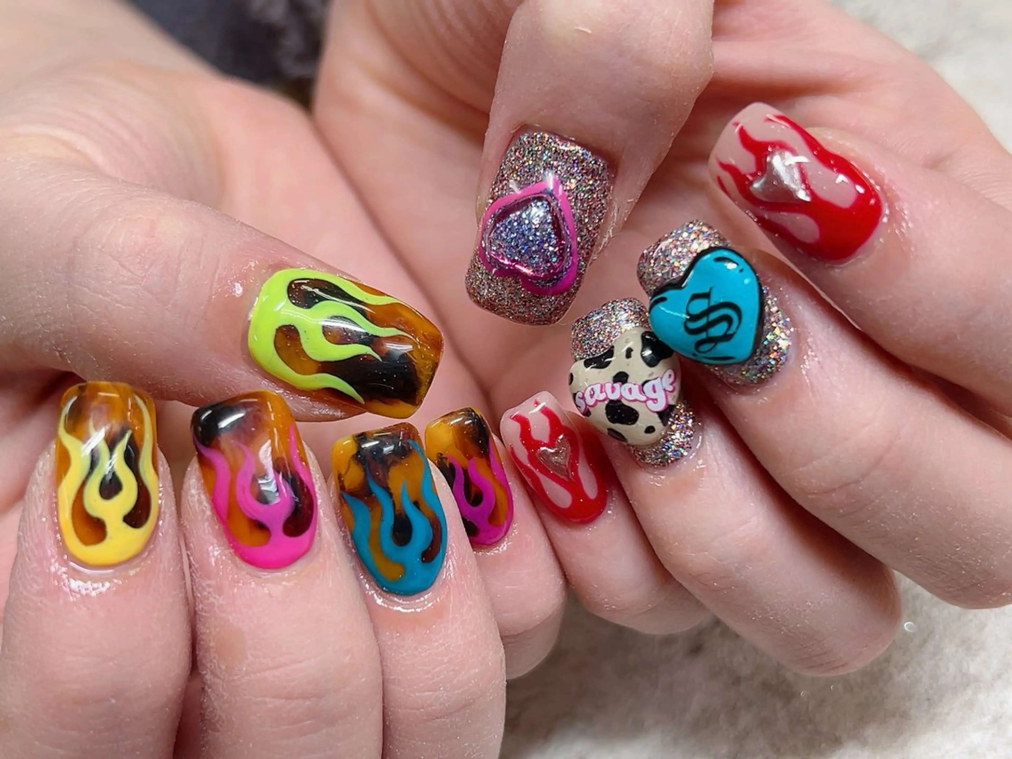 ネイル ハンドネイル Nail Atelier IamI所属・アイアムアイ 大村磨衣のネイルデザイン