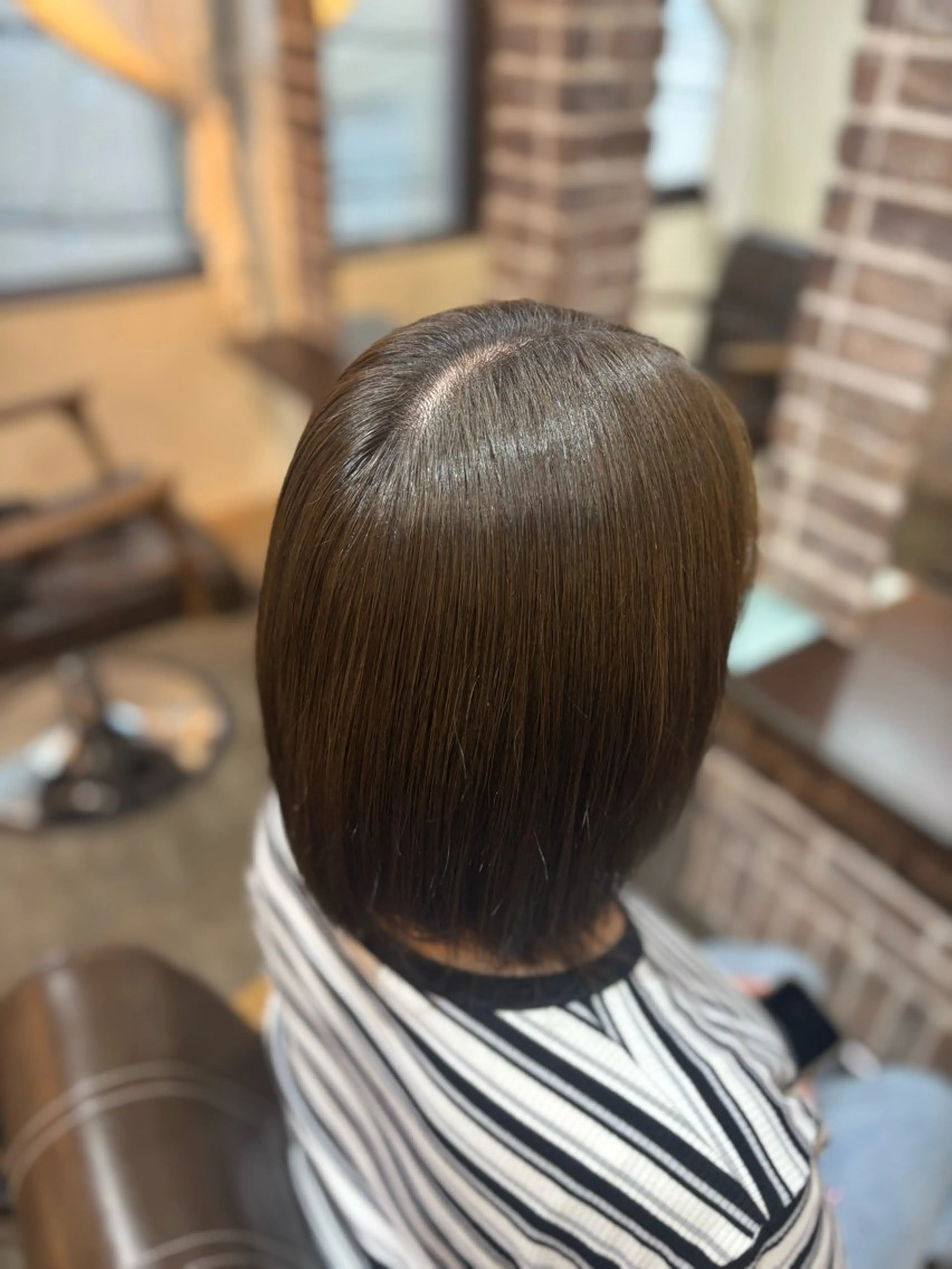 ミディアム カラー ヘアカラー トリートメント カラーモデル/ 川野秀真のヘアスタイル