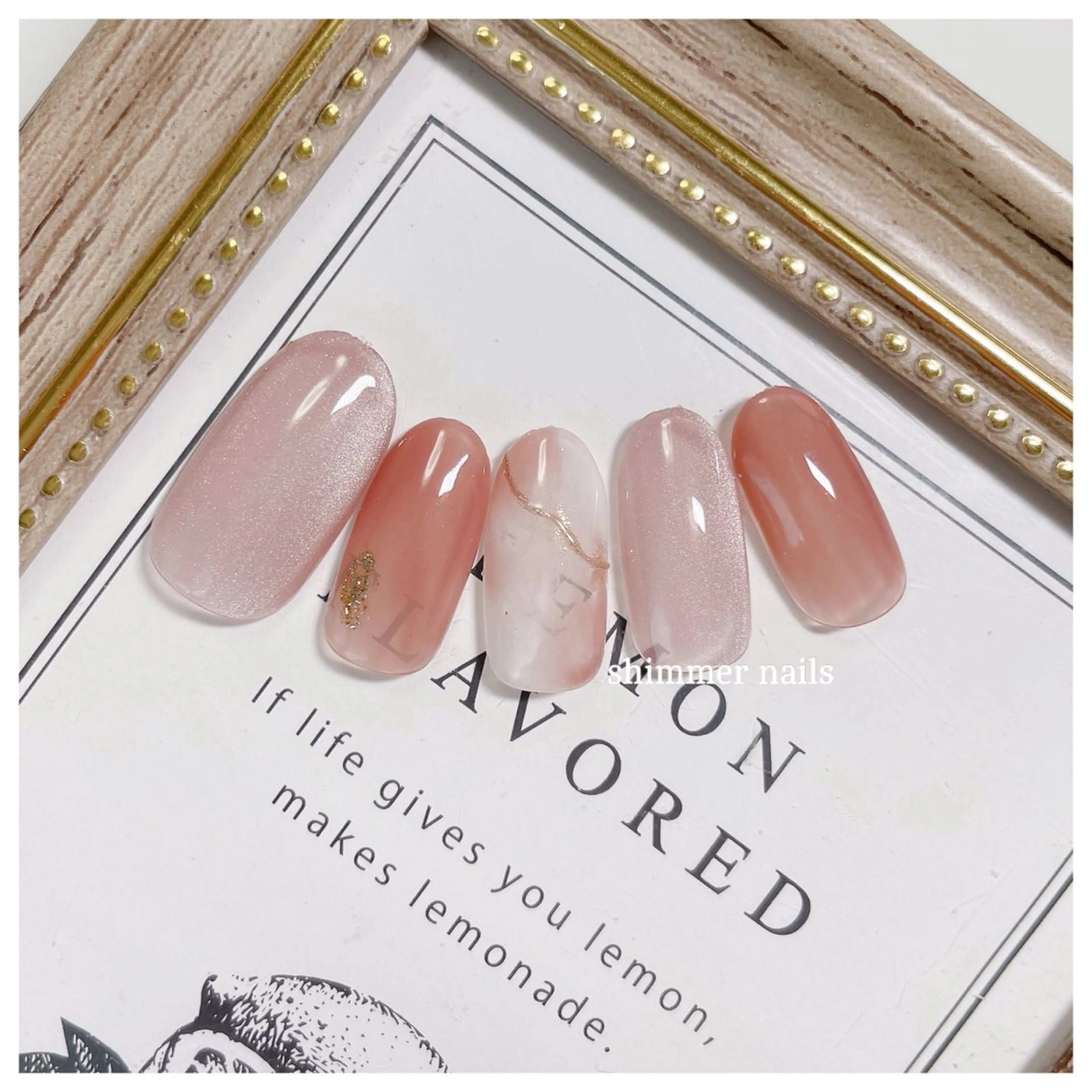 ネイル shimmer nailsのネイルデザイン