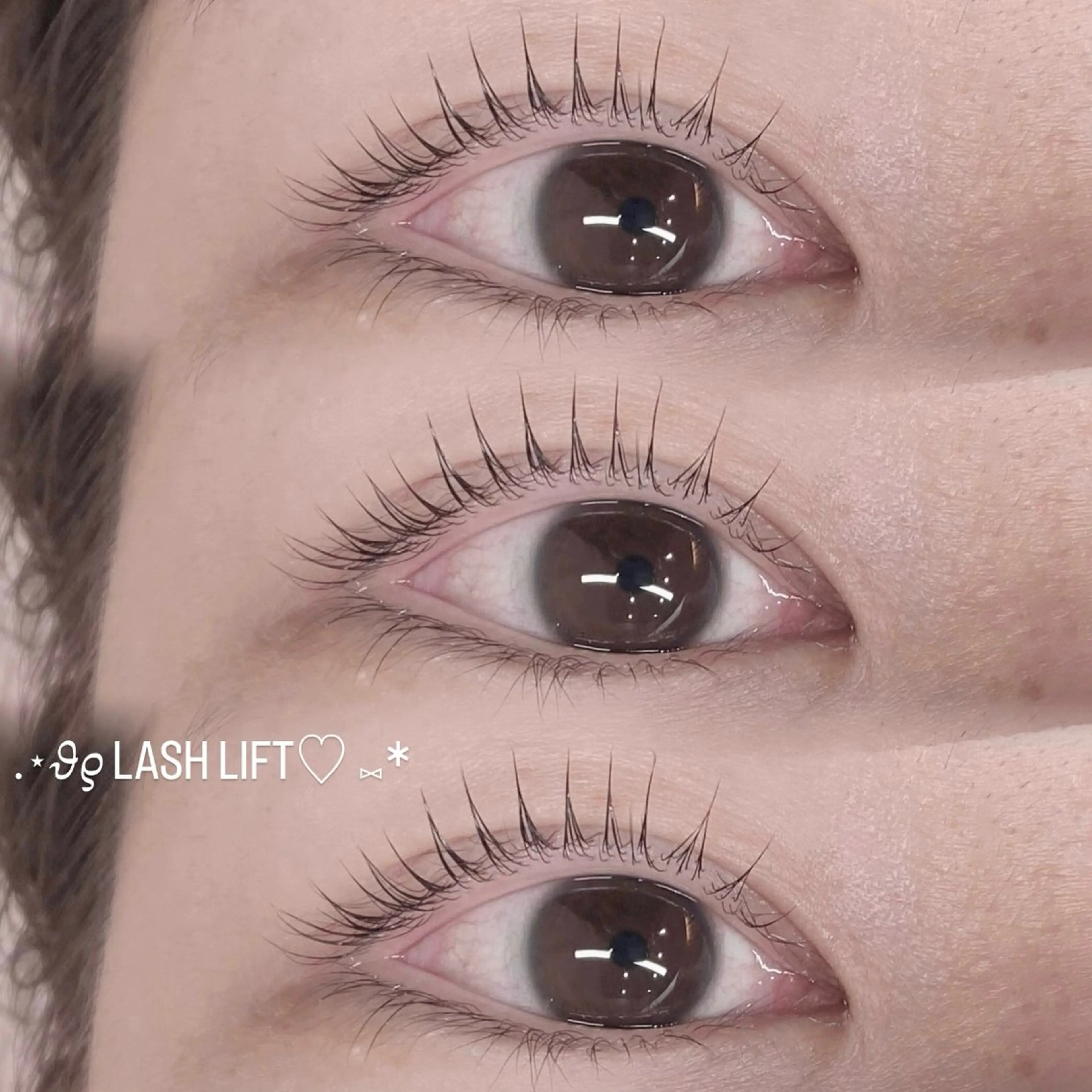 マツエク・マツパ マツパ JuQ💎 Riokaのマツエク・マツパデザイン