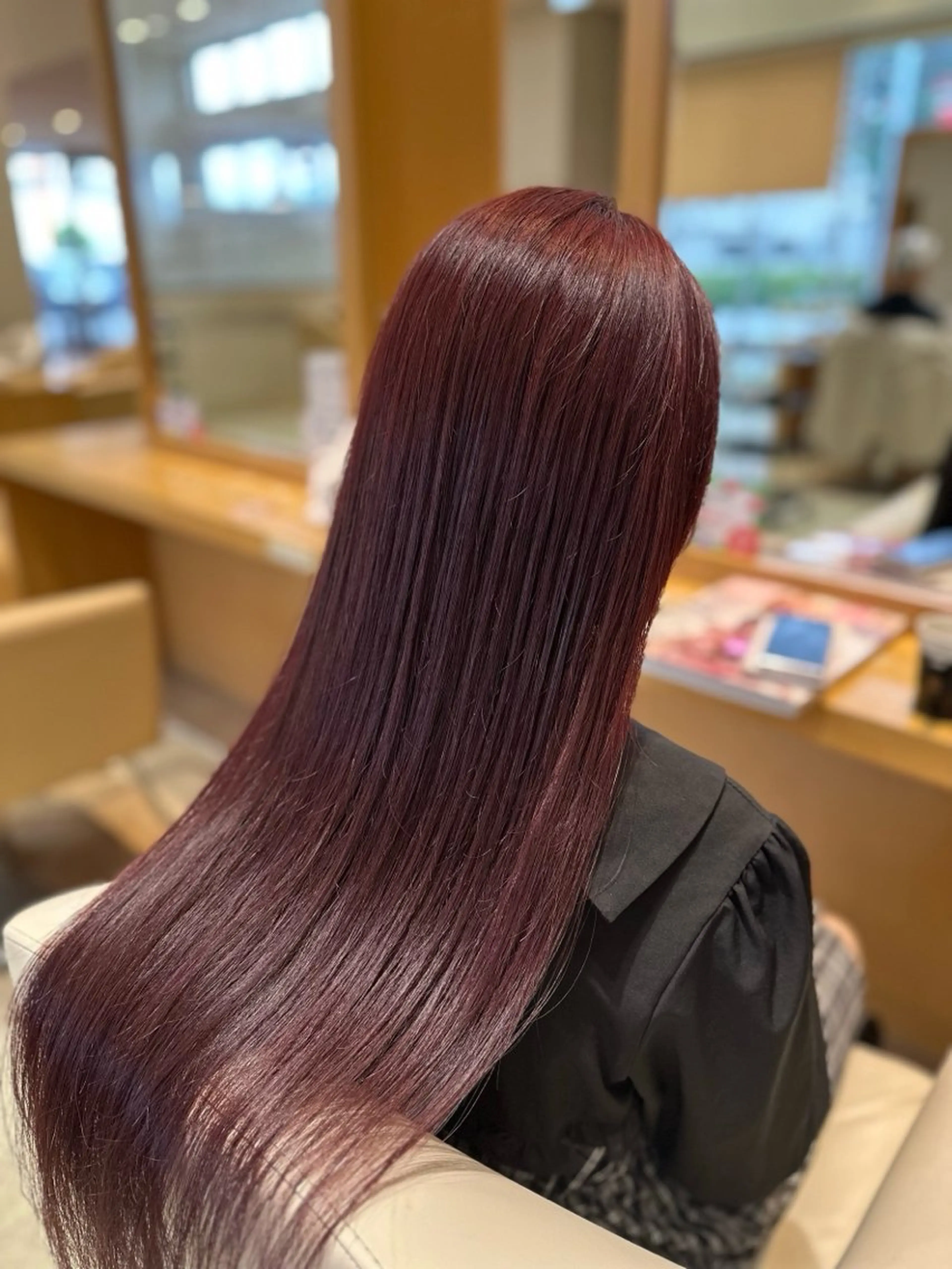 ロング カラー ヘアカラー 垣村 艶樹のヘアスタイル