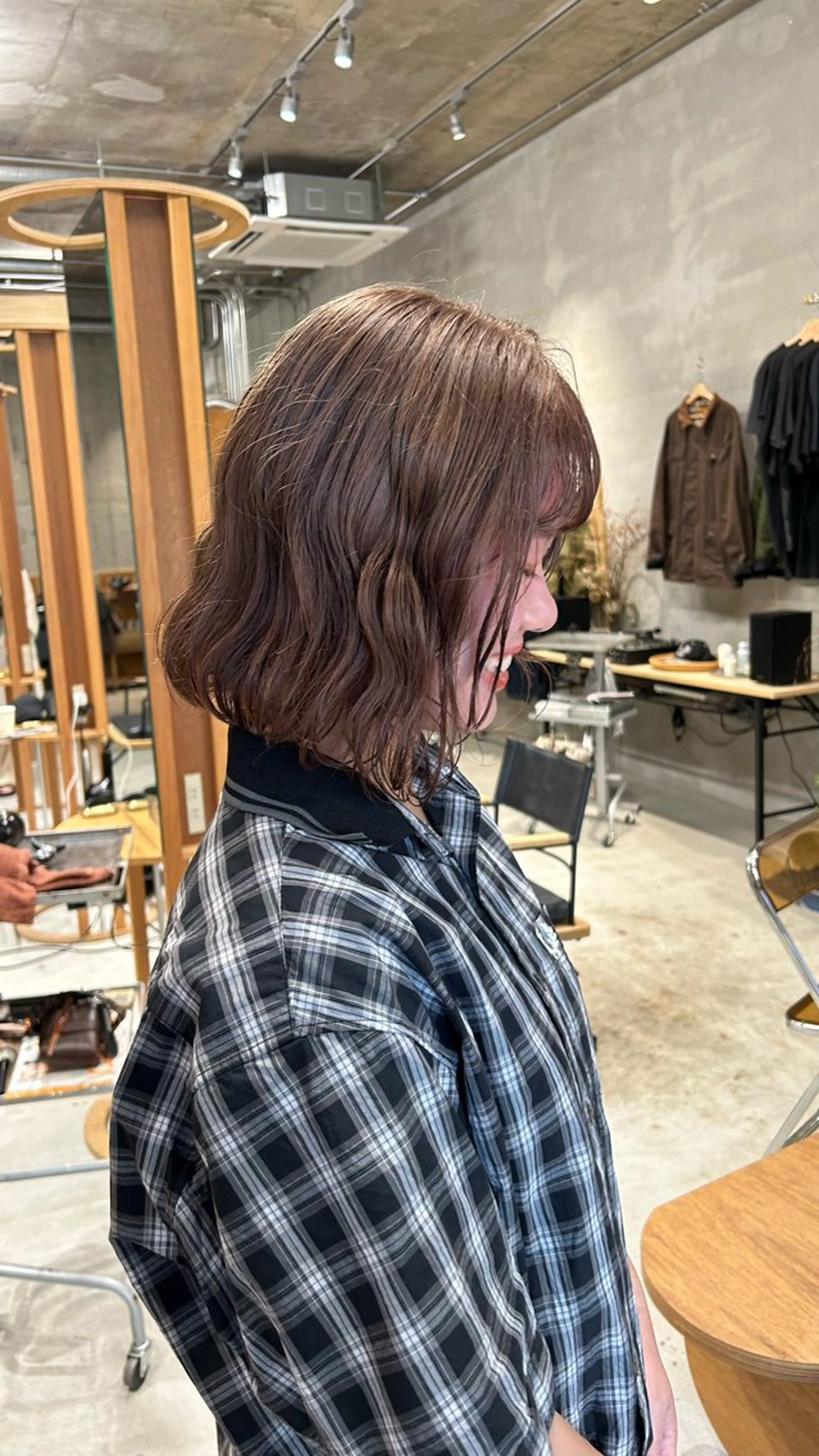 カラー 柔らかいオリーブ🍃 カラーNatsumiのヘアスタイル