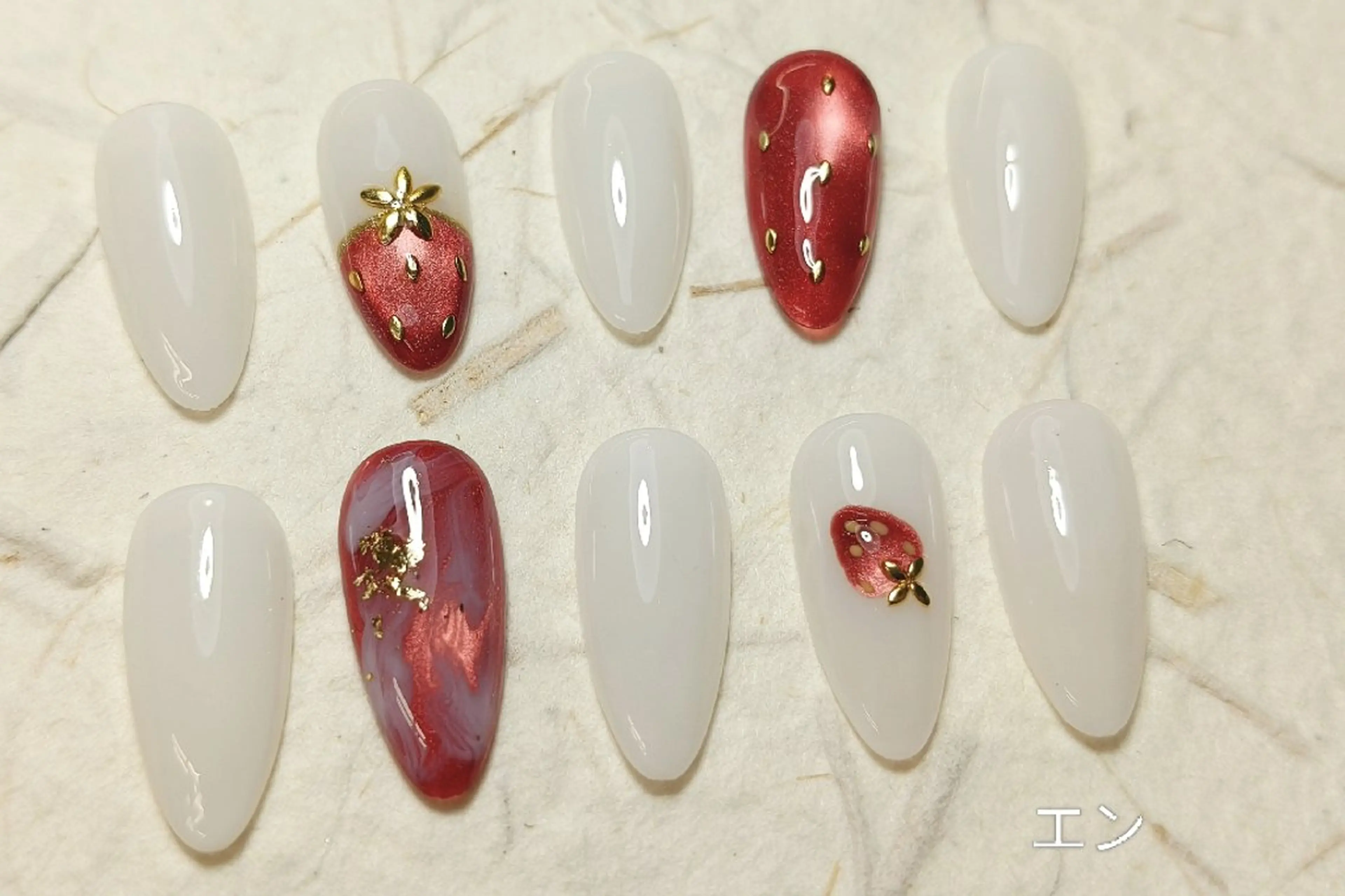 ネイル 春ネイル エ ンのネイルデザイン