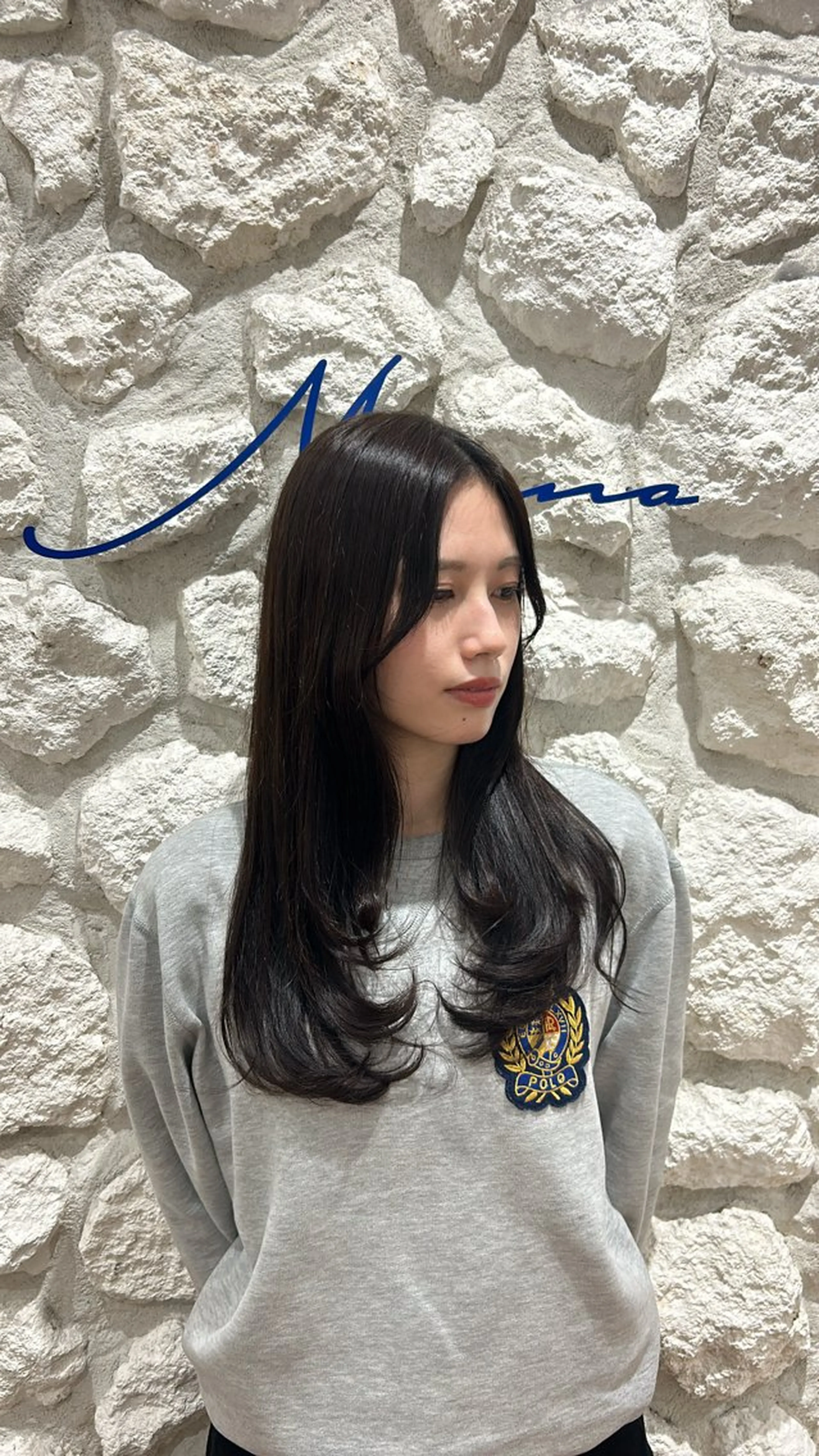 ロング 三浦 翔太のヘアスタイル