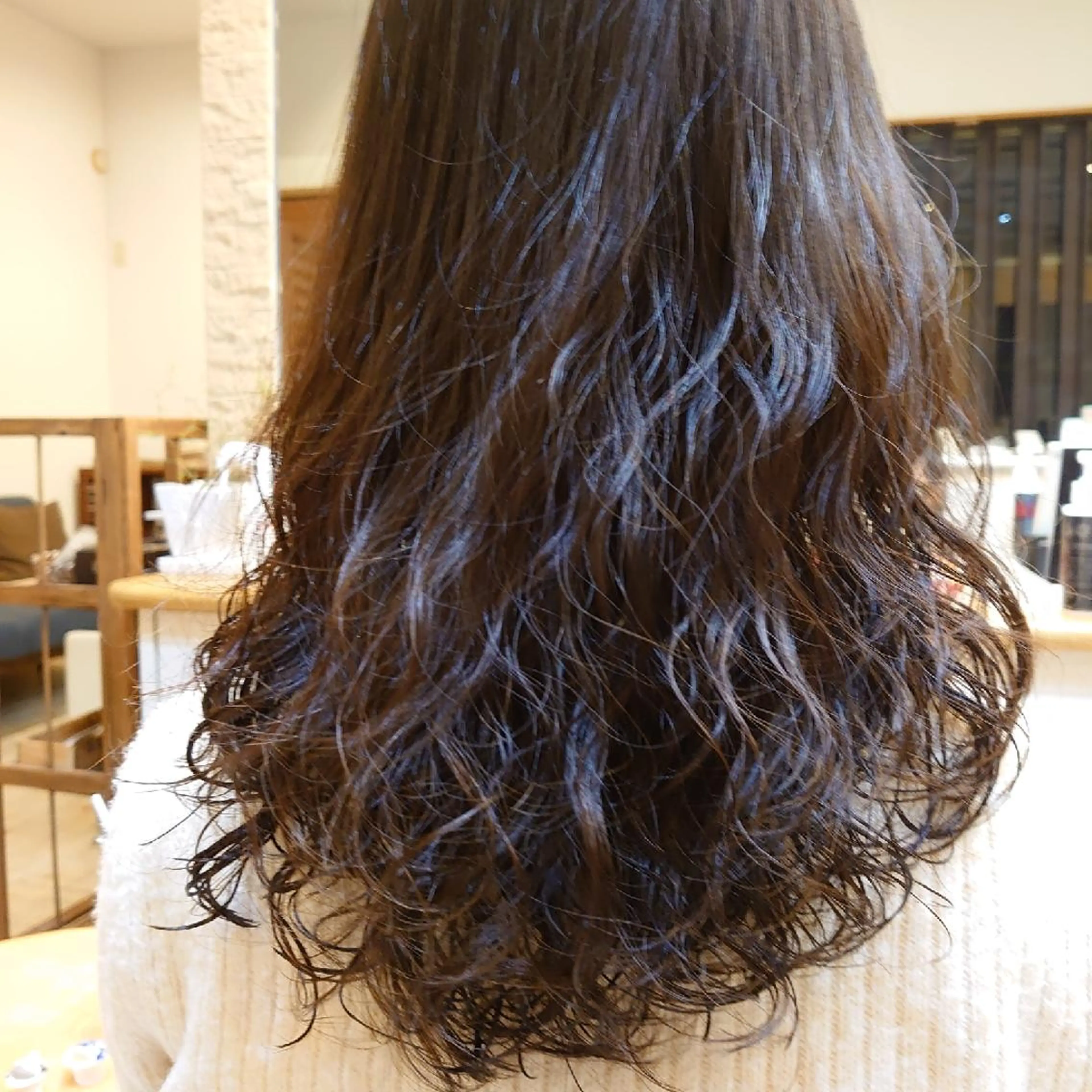 【新規限定】カット+長持ちデジタルパーマ+髪質改善トリートメントの写真