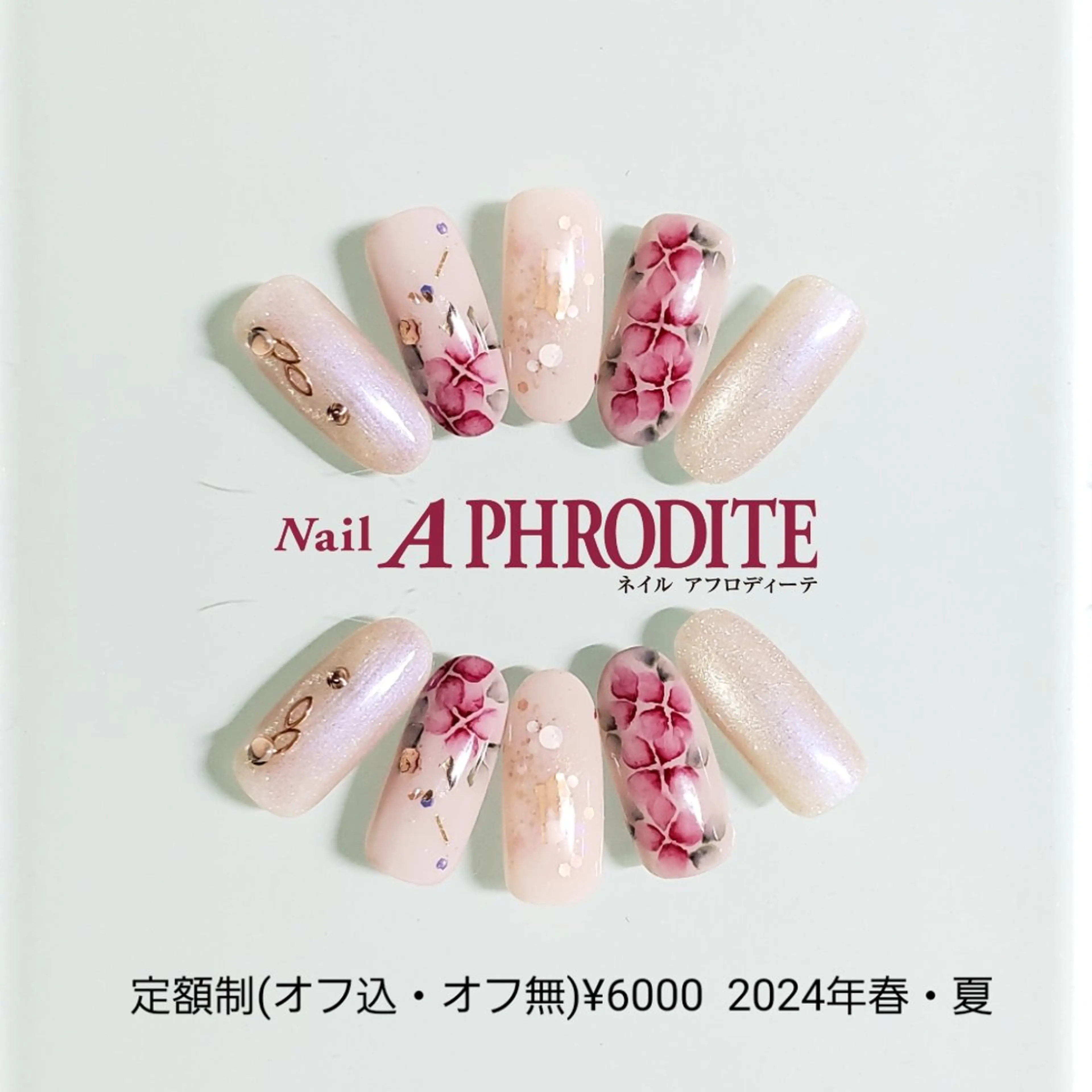 ネイル ジェルネイル ニュアンスネイル スカルプネイル ソフトジェル ネイルチップ ハンドネイル Nail  Aphroditeのネイルデザイン