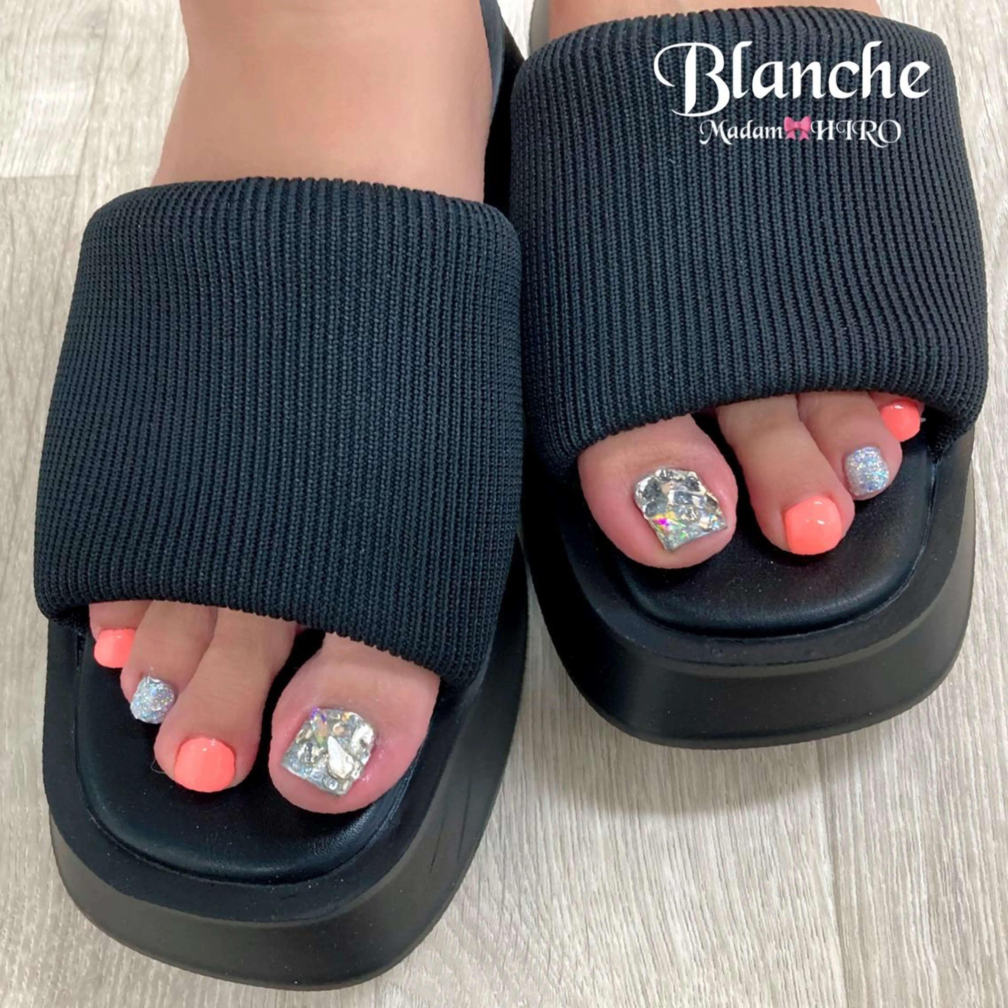 ネイル キラキラネイル Lianネイル 寛子Lianのネイルデザイン