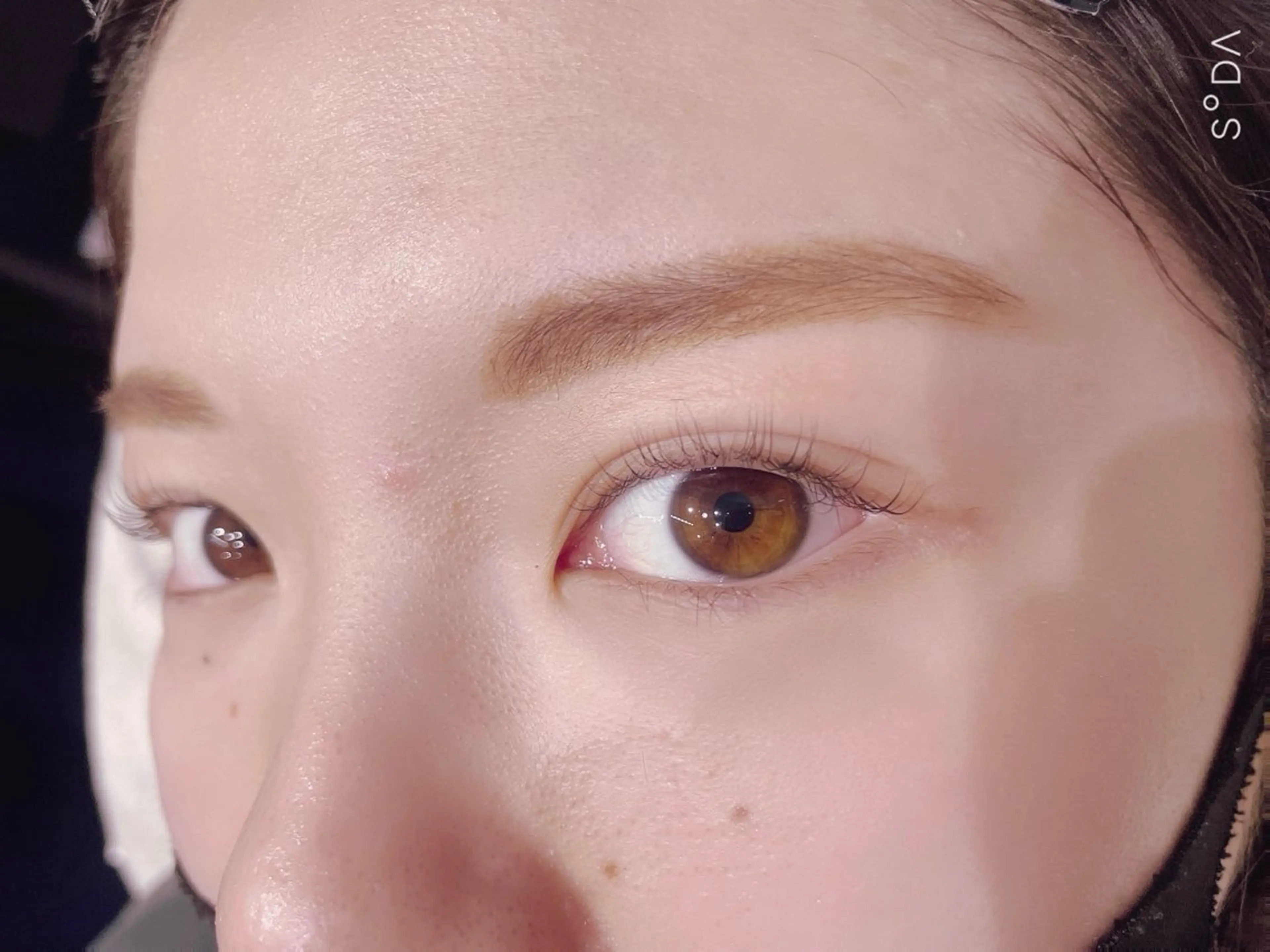 アイブロウ ワックス脱毛 眉カット yamashita momoのマツエク・マツパデザイン