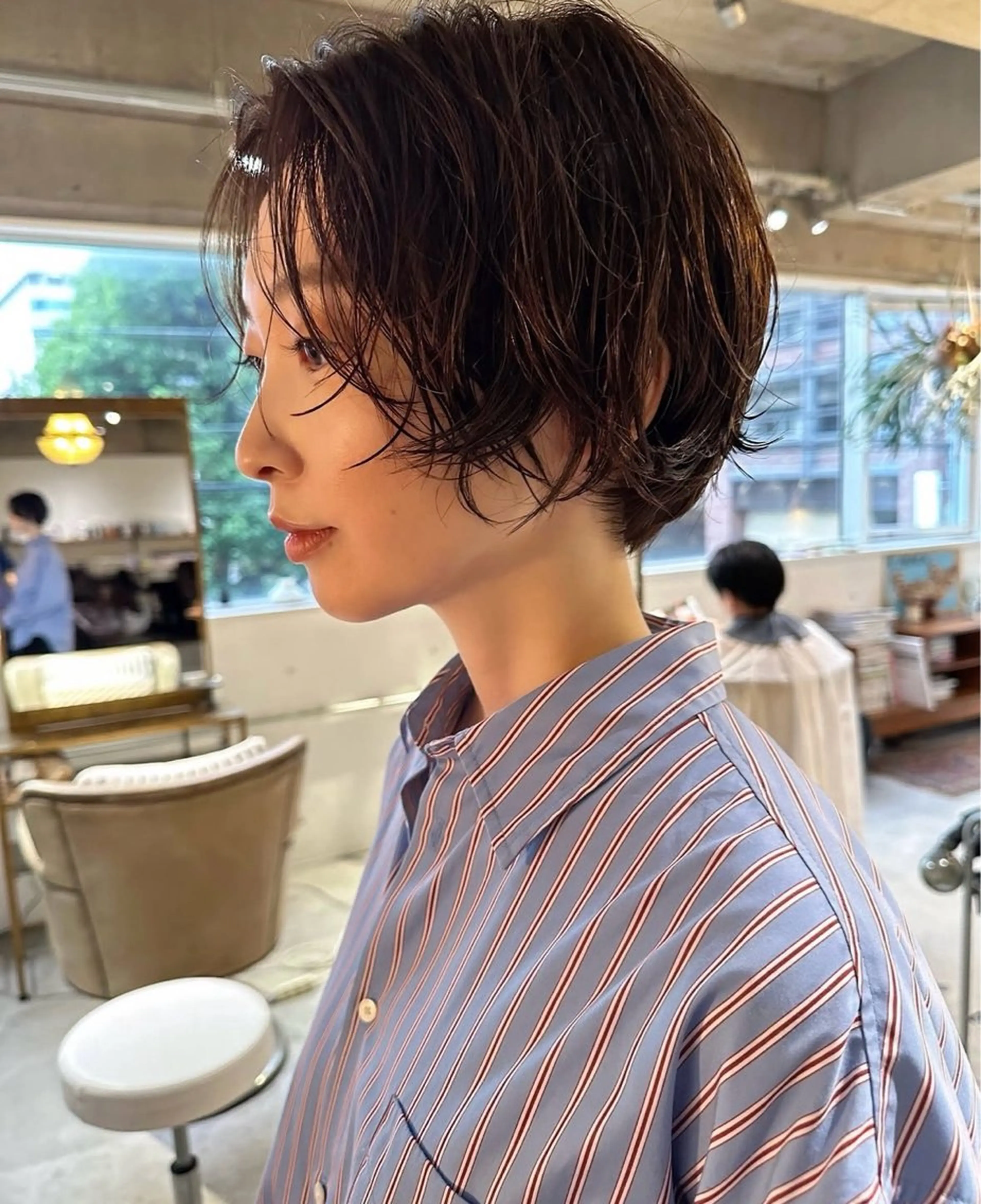 ショート ショートボブ ボブ ショートヘア 小雪 /ショート/ボブのヘアスタイル