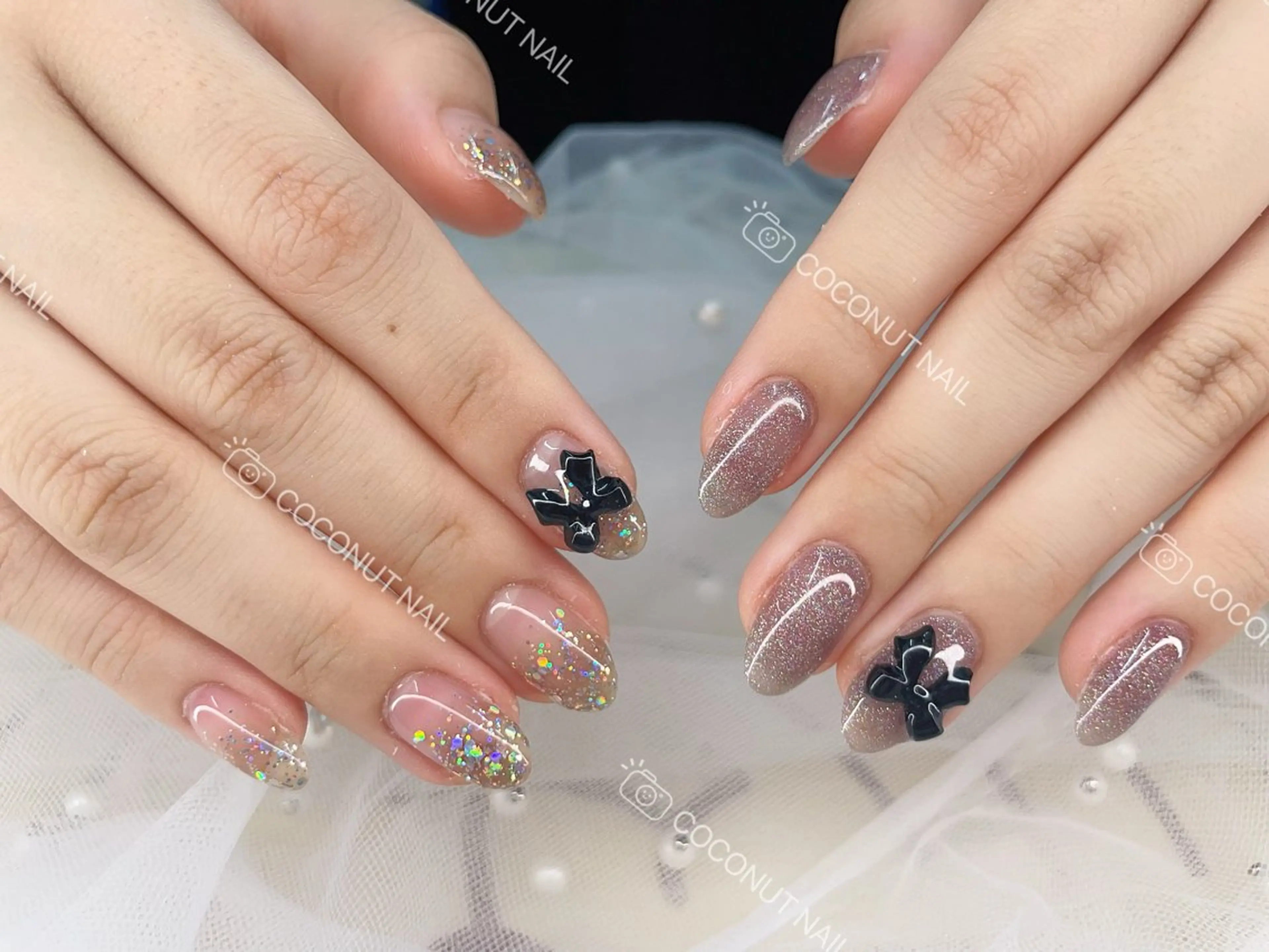 ネイル ハンドネイル 神田 ココナッツのネイルデザイン