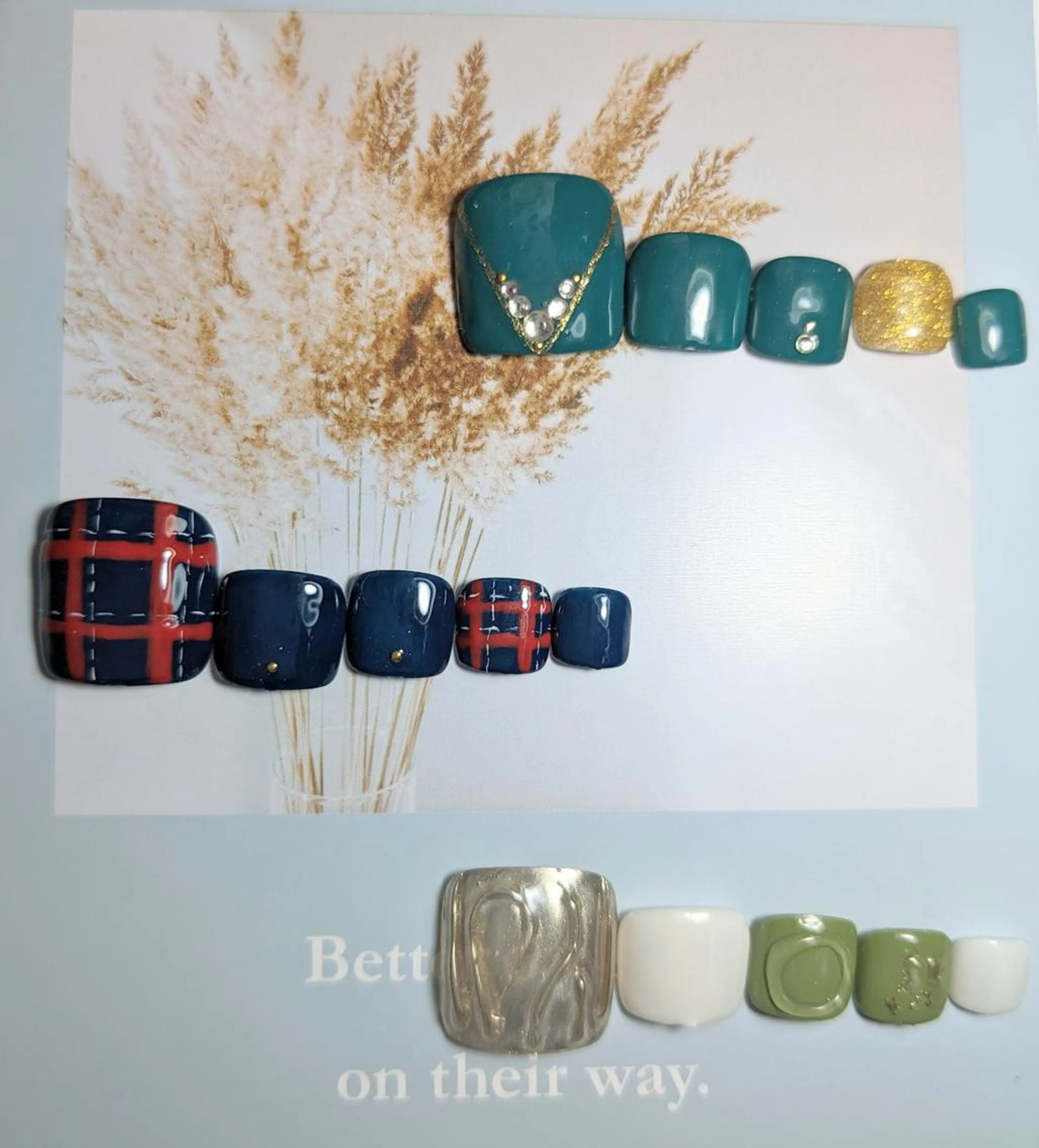 ネイル フットネイル フットネイル ネイルサロンベルティ .keikoのネイルデザイン