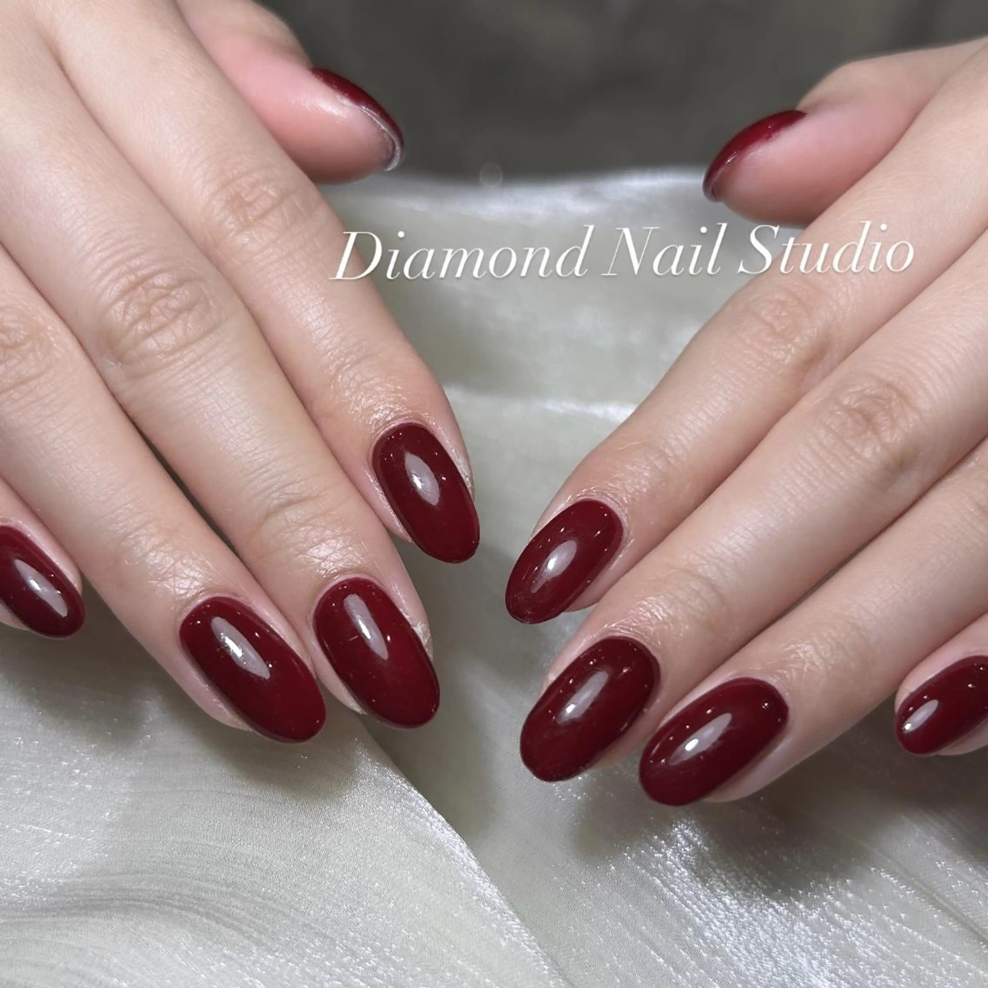 ネイル アートネイル オーロラネイル ガーリー キラキラネイル マグネットネイル Diamond AYU💜のネイルデザイン