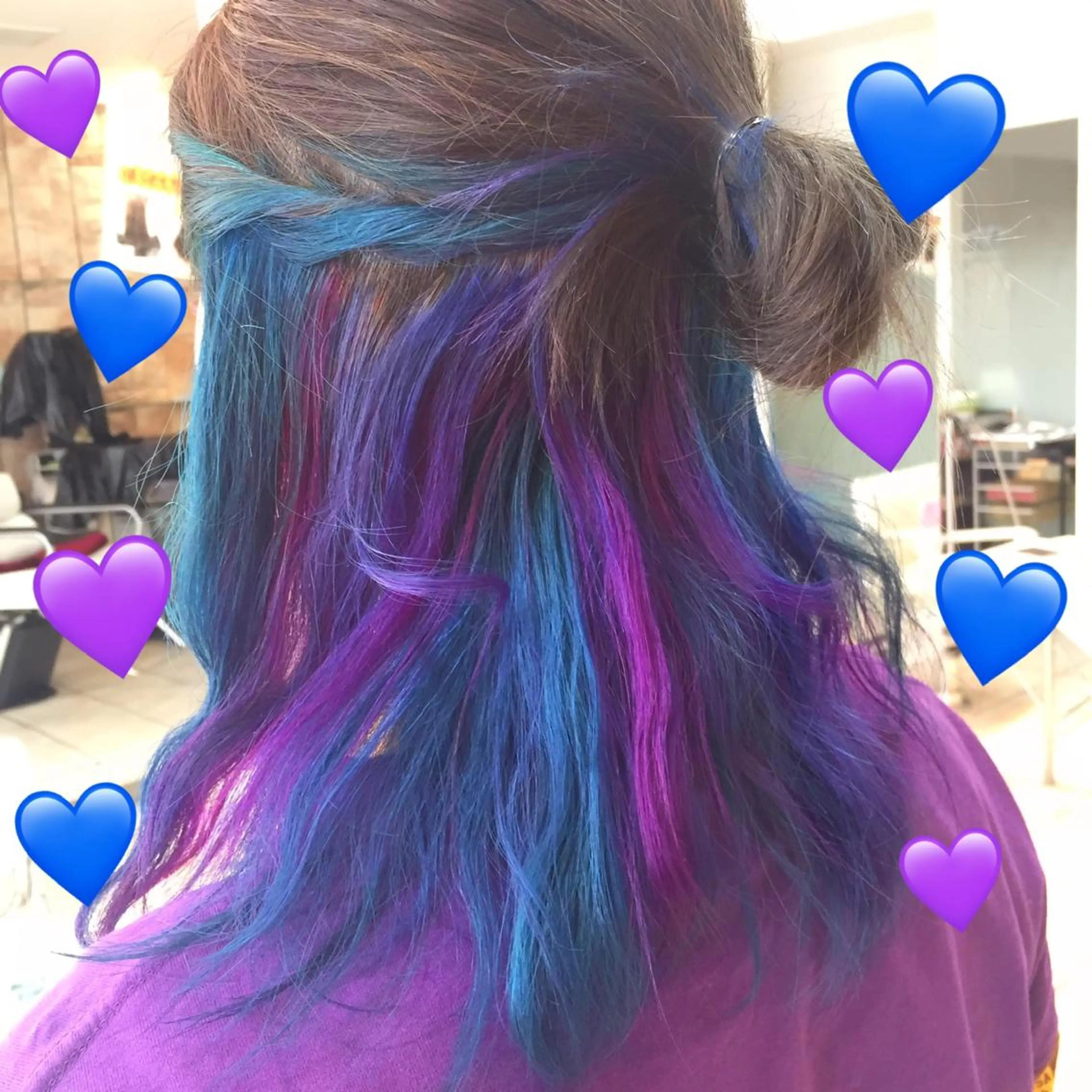 セミロング カラー 【髪質改善特化】 艶髪/透明感カラーのヘアスタイル