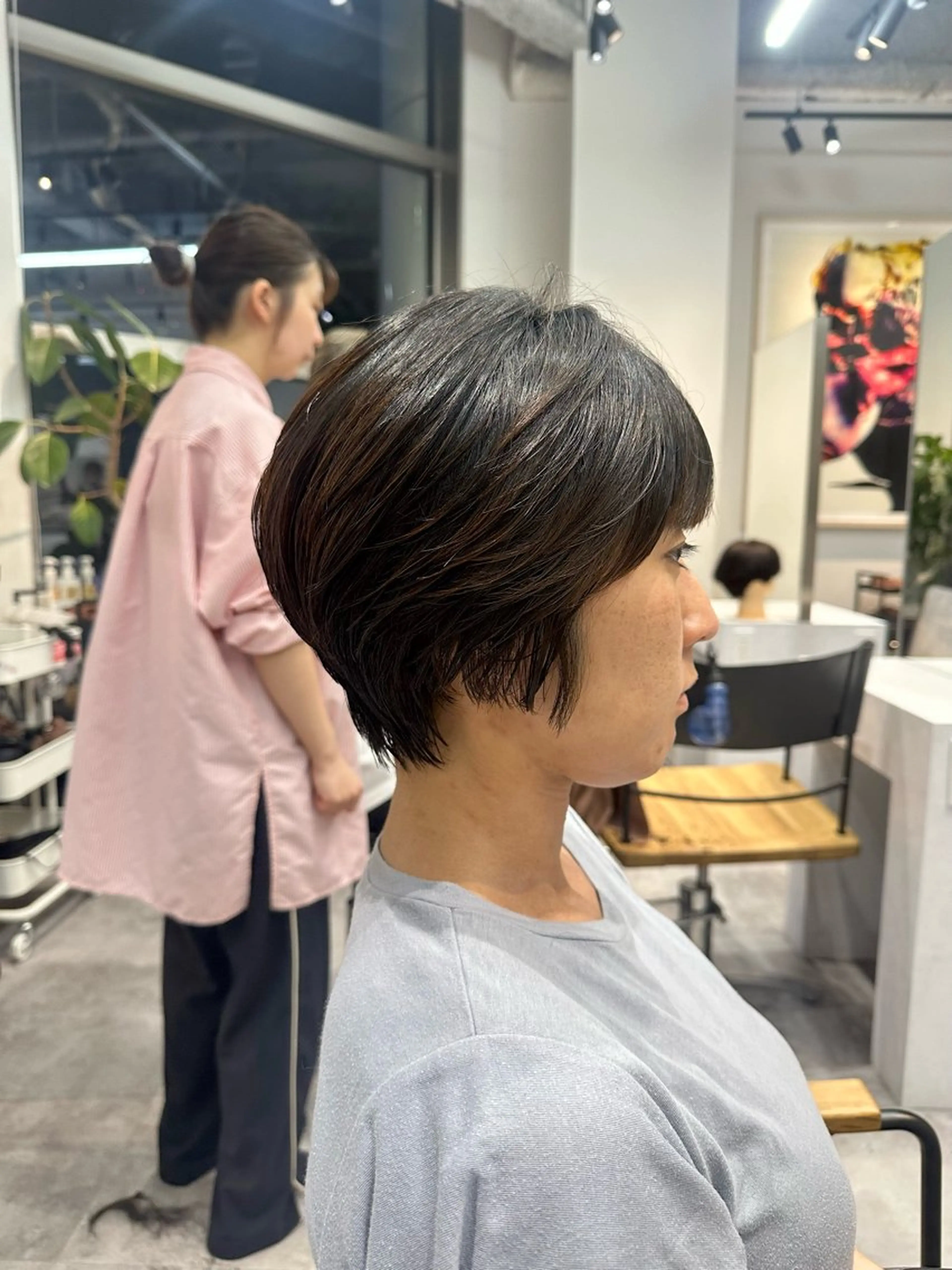 ショート 顔周りカット ショートヘア カット ショートカット🧸 ごとうさなのヘアスタイル