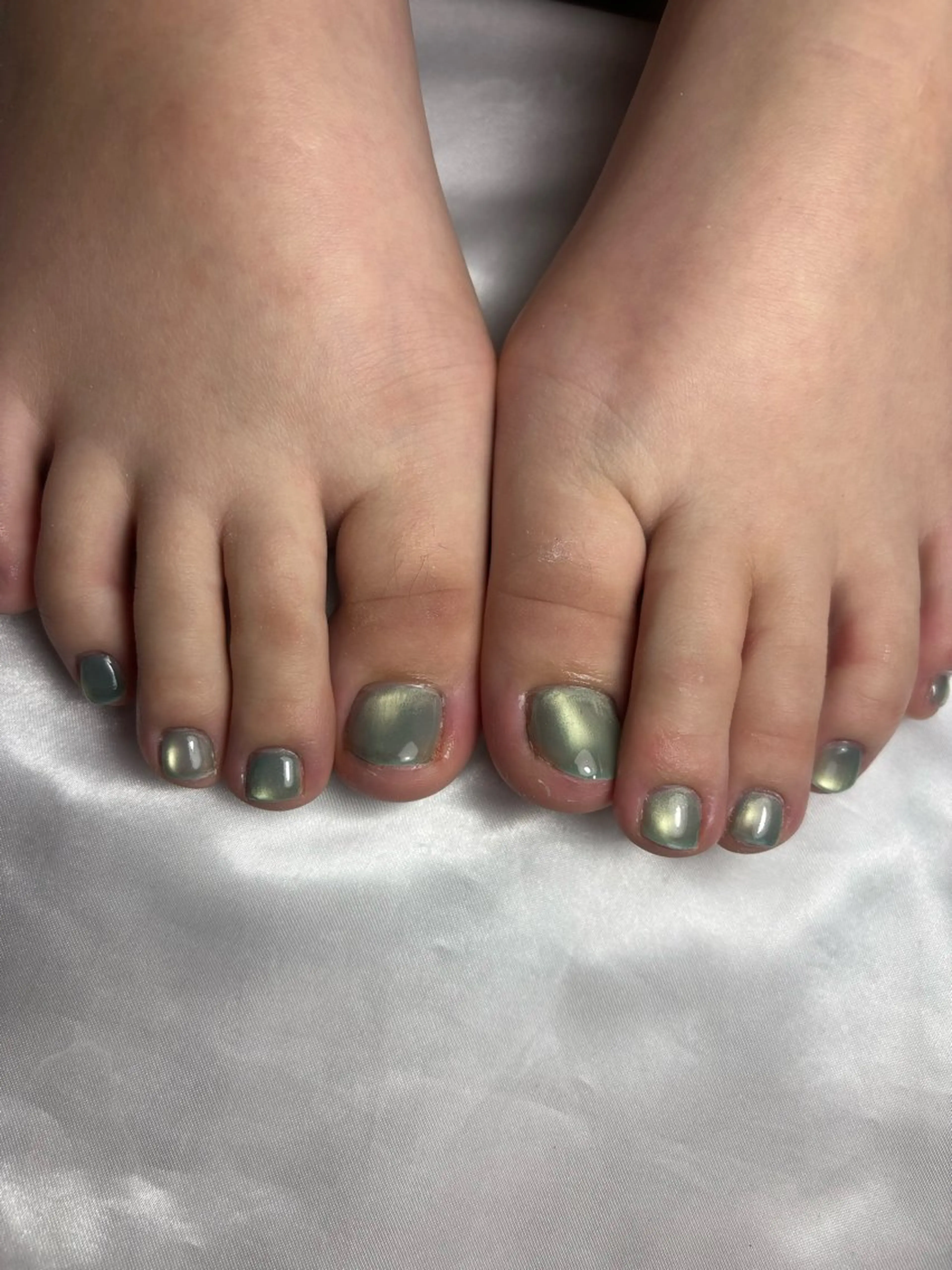 【オフなし】フット　マグネットネイル🧲✨️(2色まで)の写真