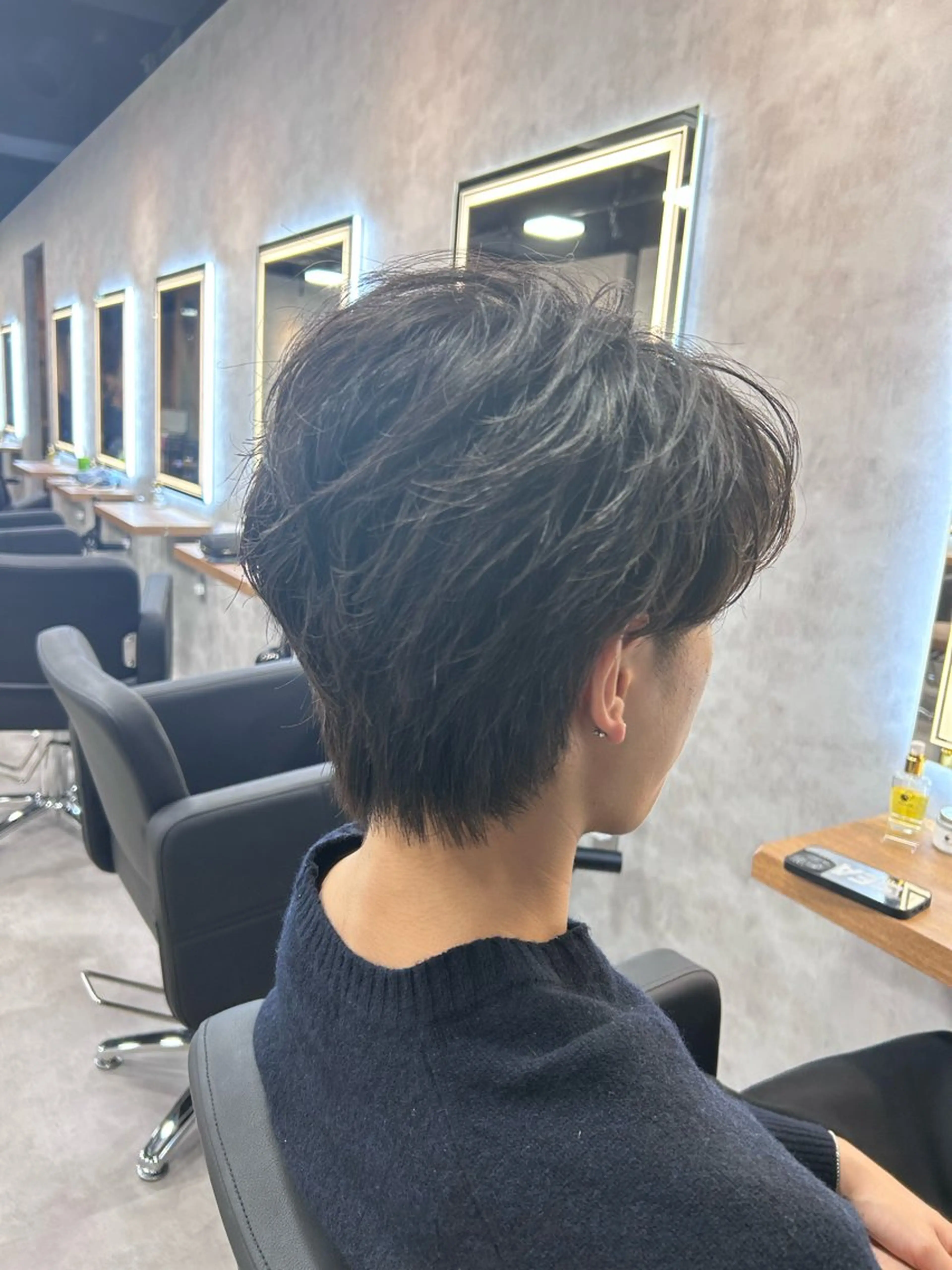 ショート カラー パーマ メンズ カット パーマ メンズスペシャリスト 👑/YUTAのヘアスタイル