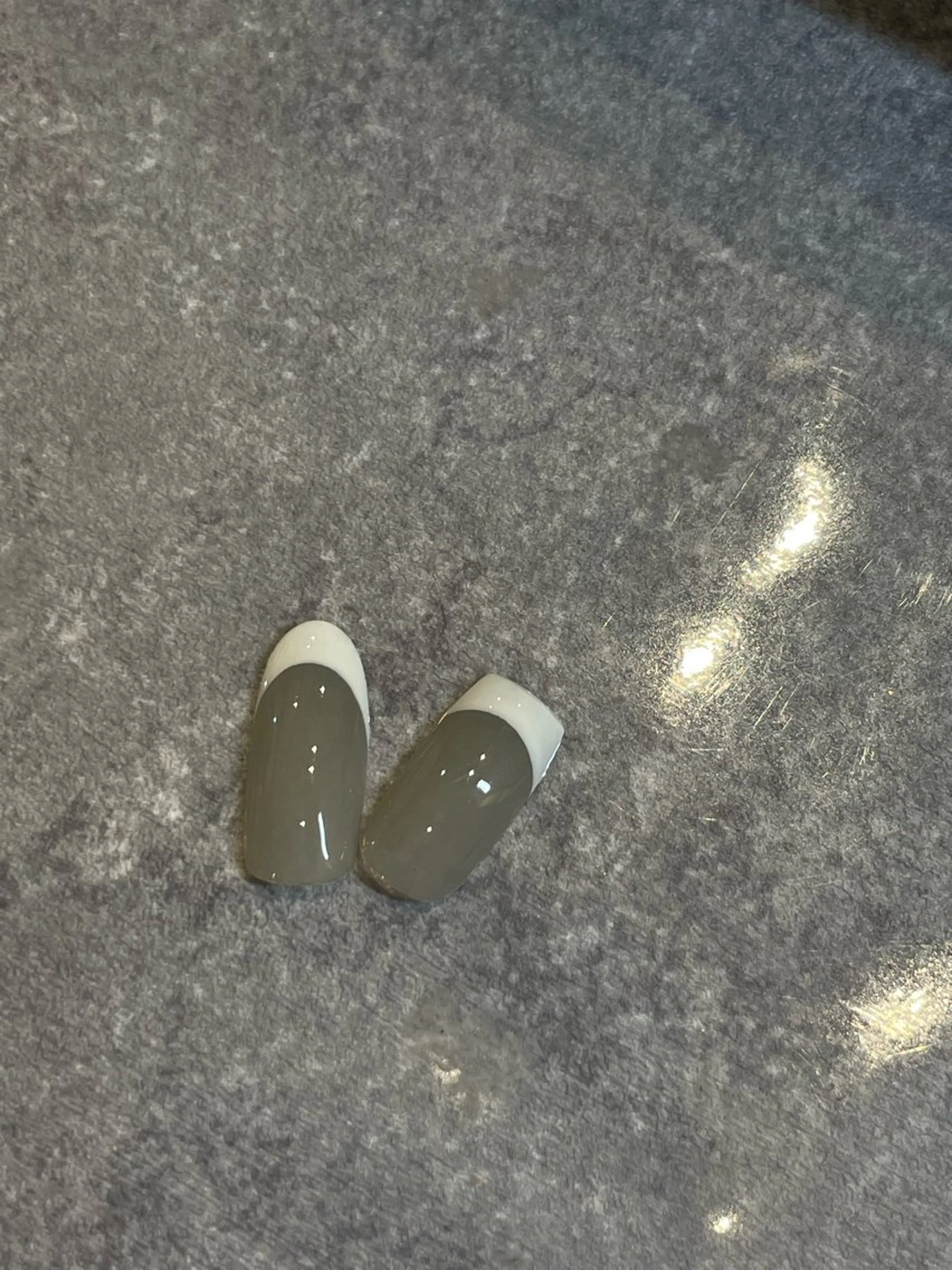 【フレンチネイル】¥4,500/オフ込み約150分(ロングネイル不可)の写真