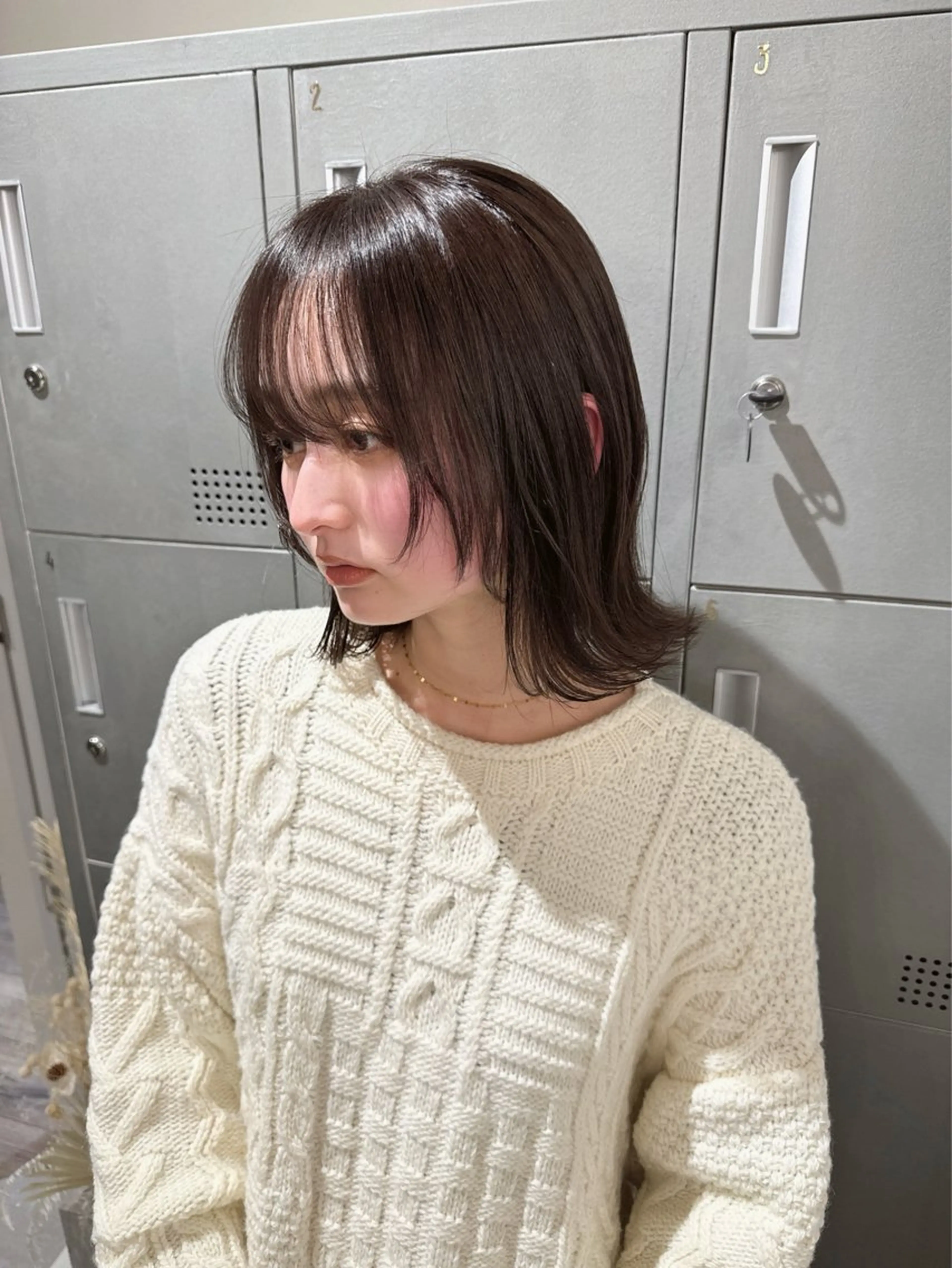 ミディアム カット ヘアカラー 【天満1艶髪】潤艶/ 髪質改善🌹釣本竜哉のヘアスタイル