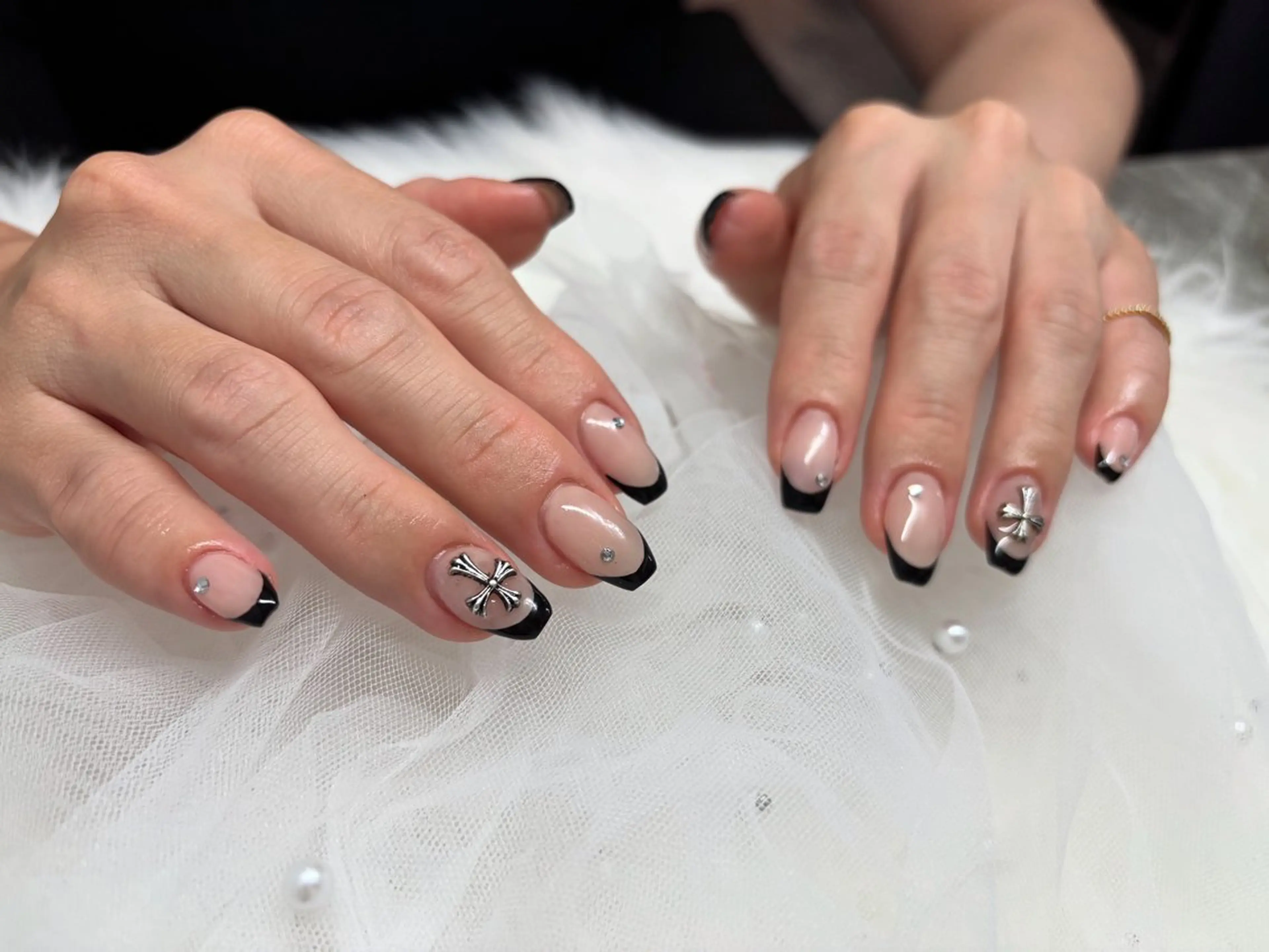 《初回オフ無料》フレンチネイル☁️の写真