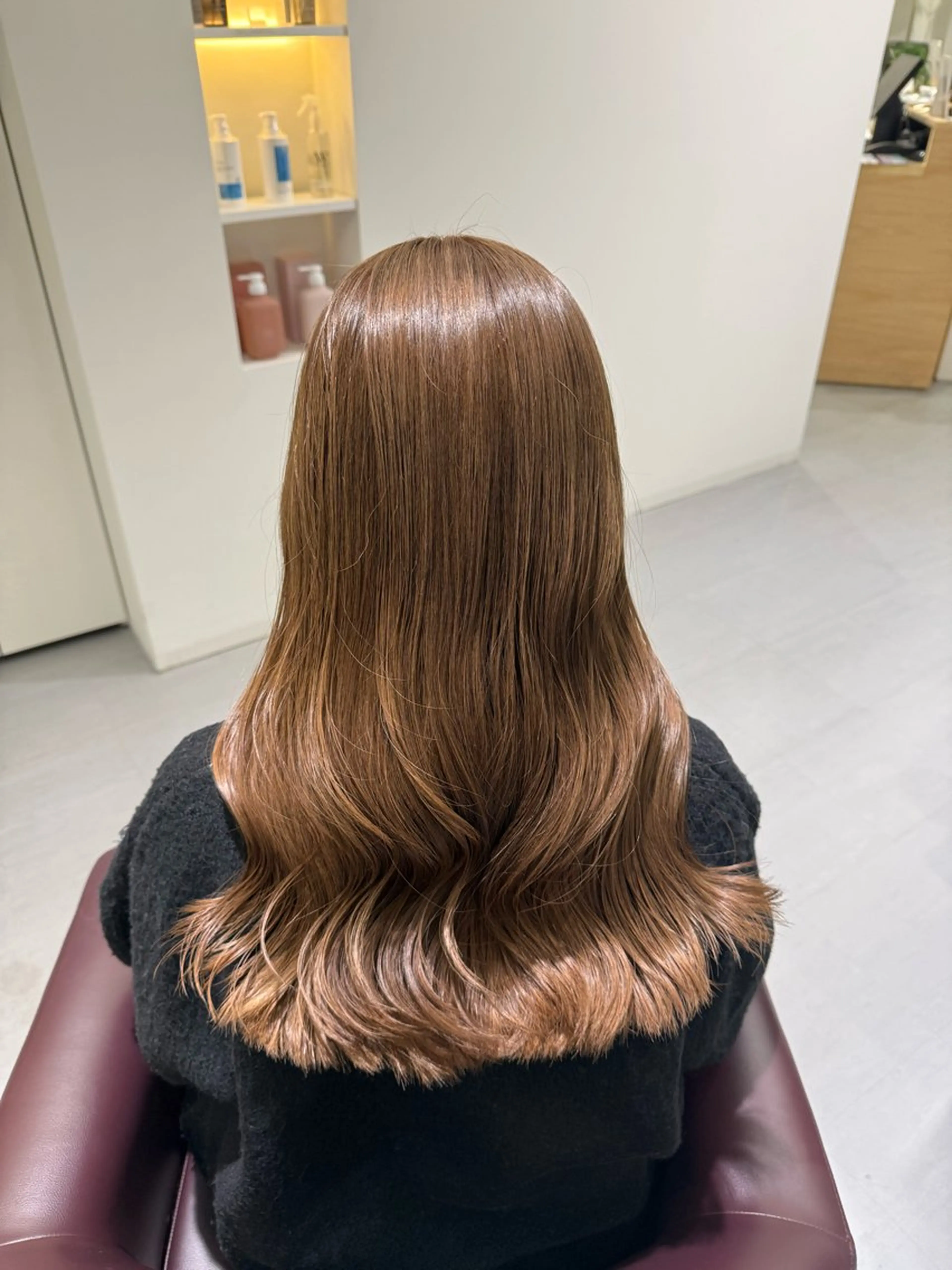 ロング ヘアカラー ️🫧透明感カラー& 髪質改善🎀いさきのヘアスタイル