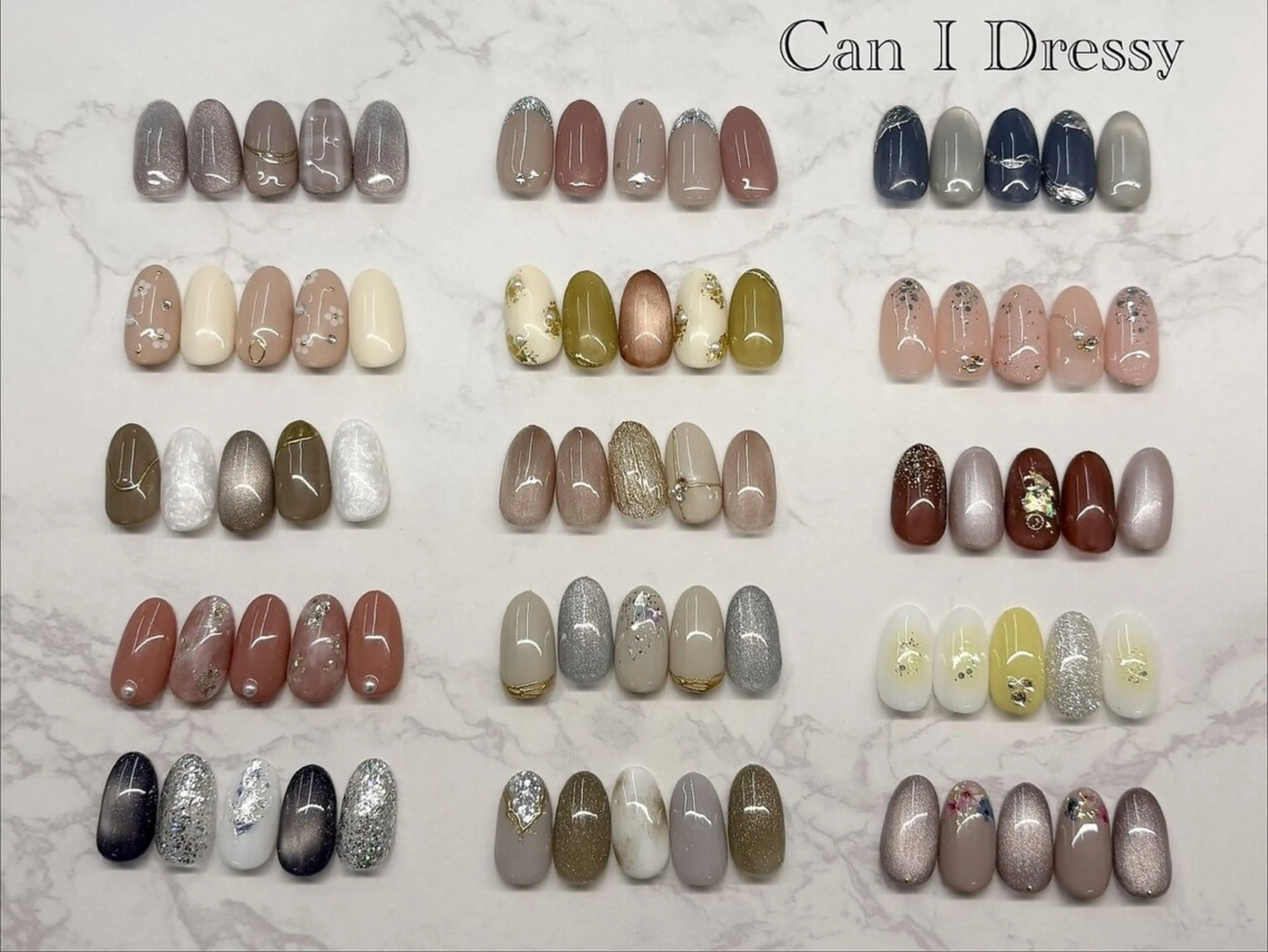 NewOpen限定モデル様　武蔵小金井店限定価格◆オフ無料30種類から選べる　トレンド　定額artネイルの写真