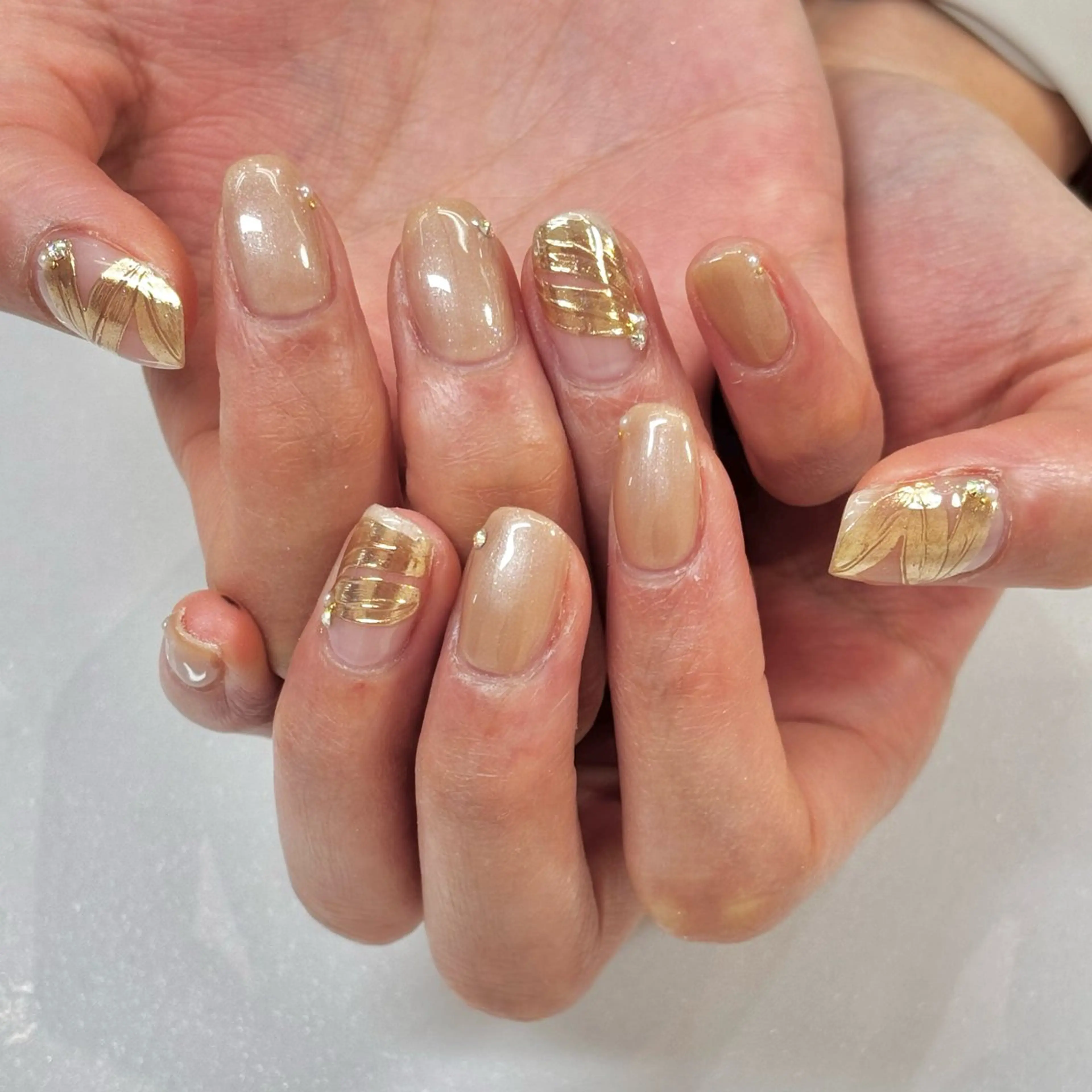 ネイル 進藤 沙瑛のネイルデザイン