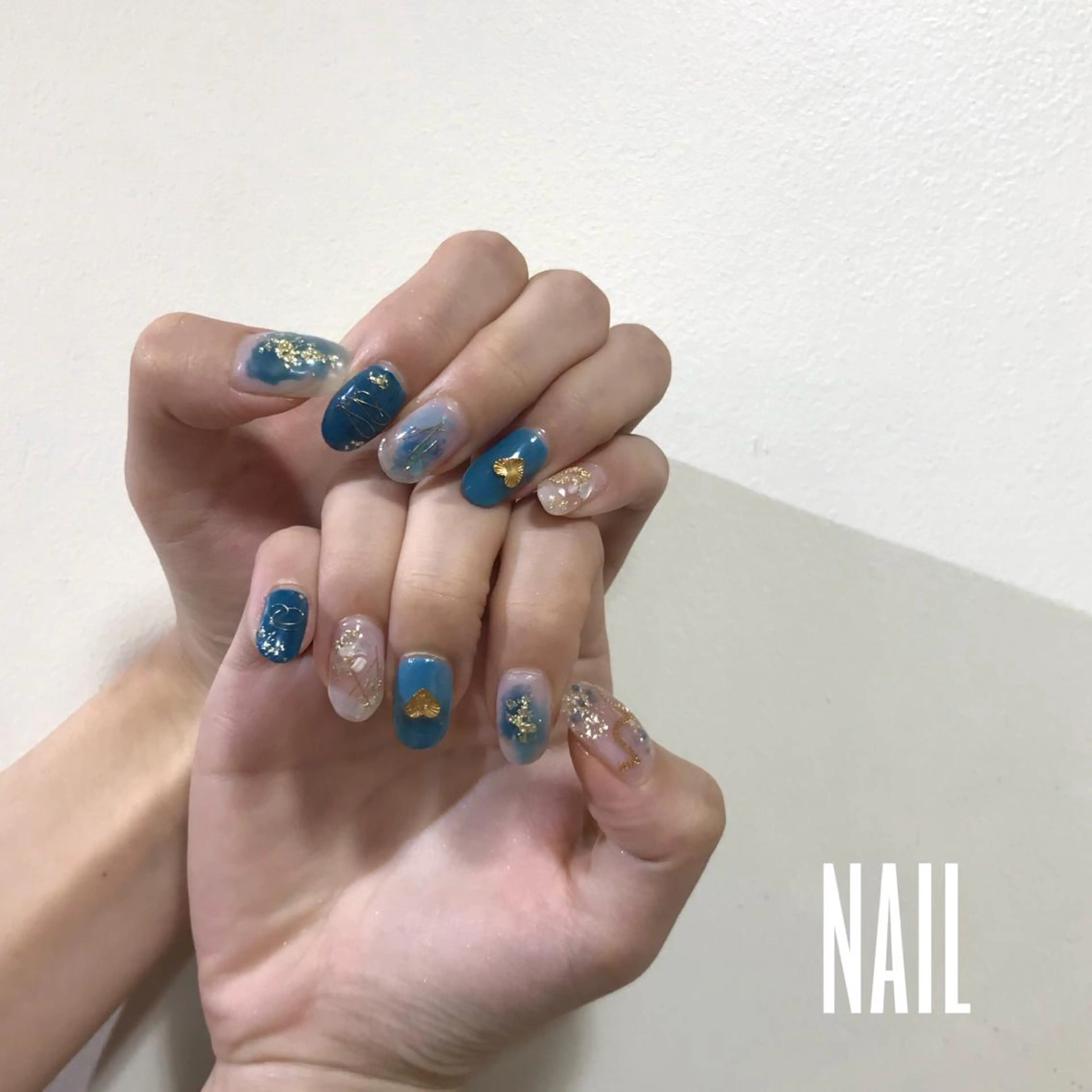 ネイル 【淡色color/ nail】maikoのネイルデザイン