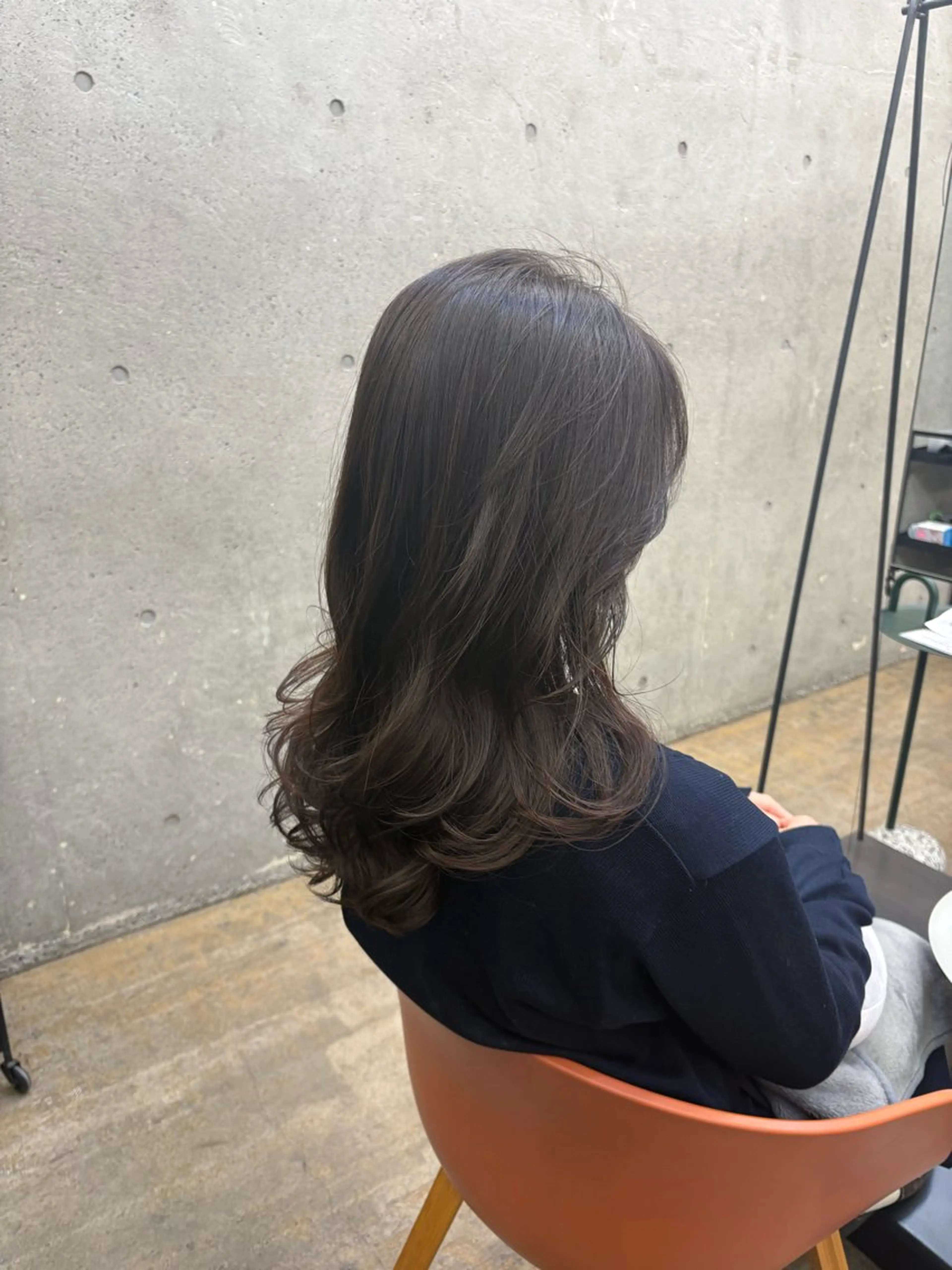 セミロング パーマ カット パーマ AIN.ANLY.所属・レイヤーカット/デジ タルパーマ/小池 祐のヘアスタイル