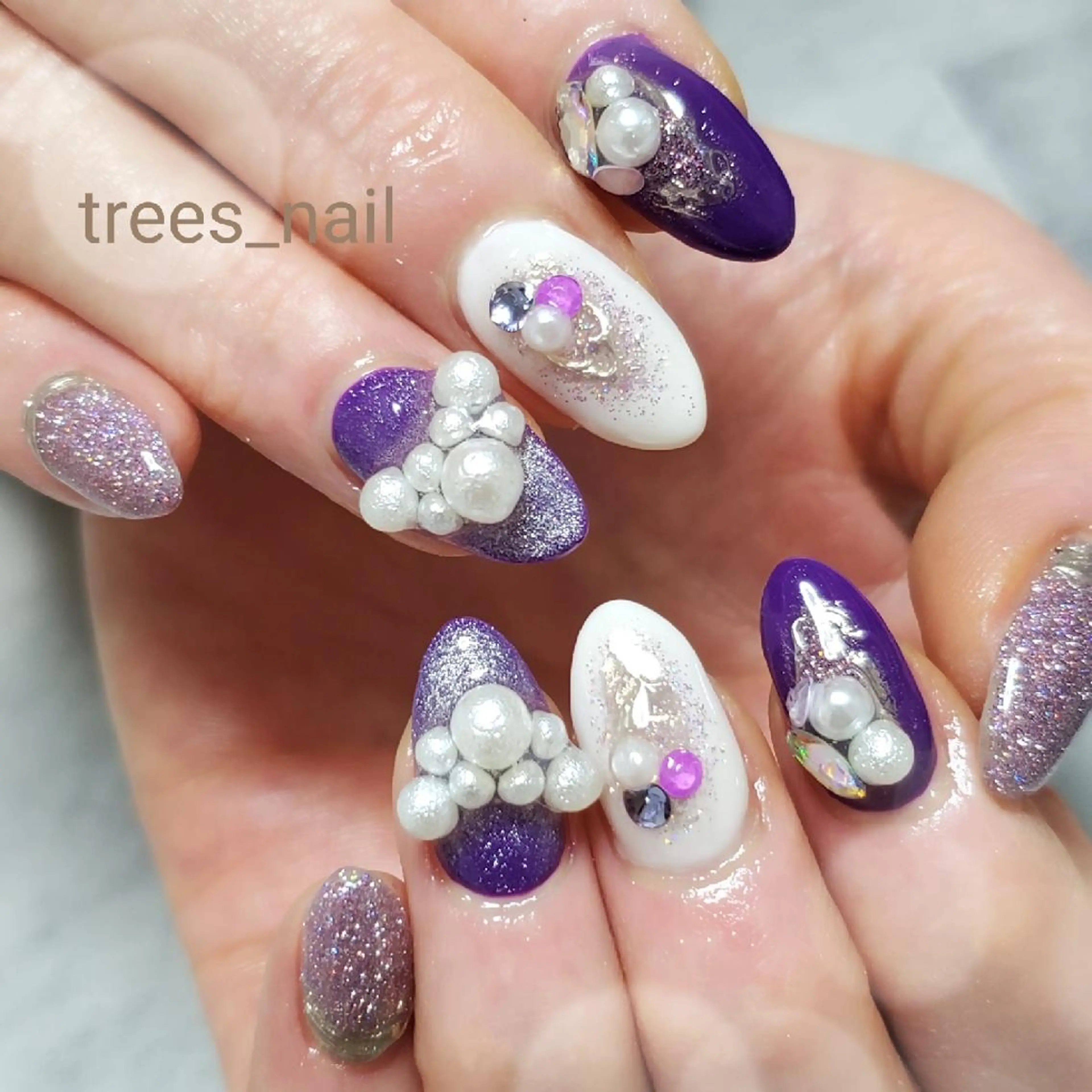 ネイル trees_ nailのネイルデザイン