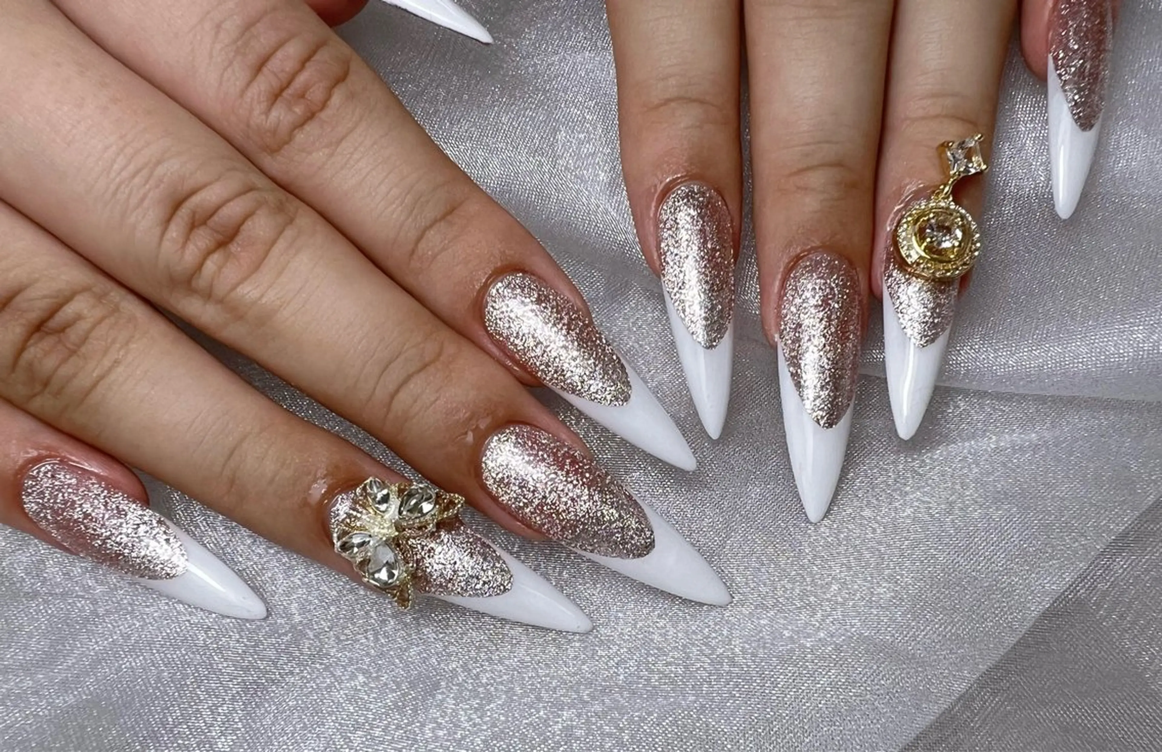 ネイル ハンドネイル Mana‪ ‪·͜· ❤︎‬のネイルデザイン