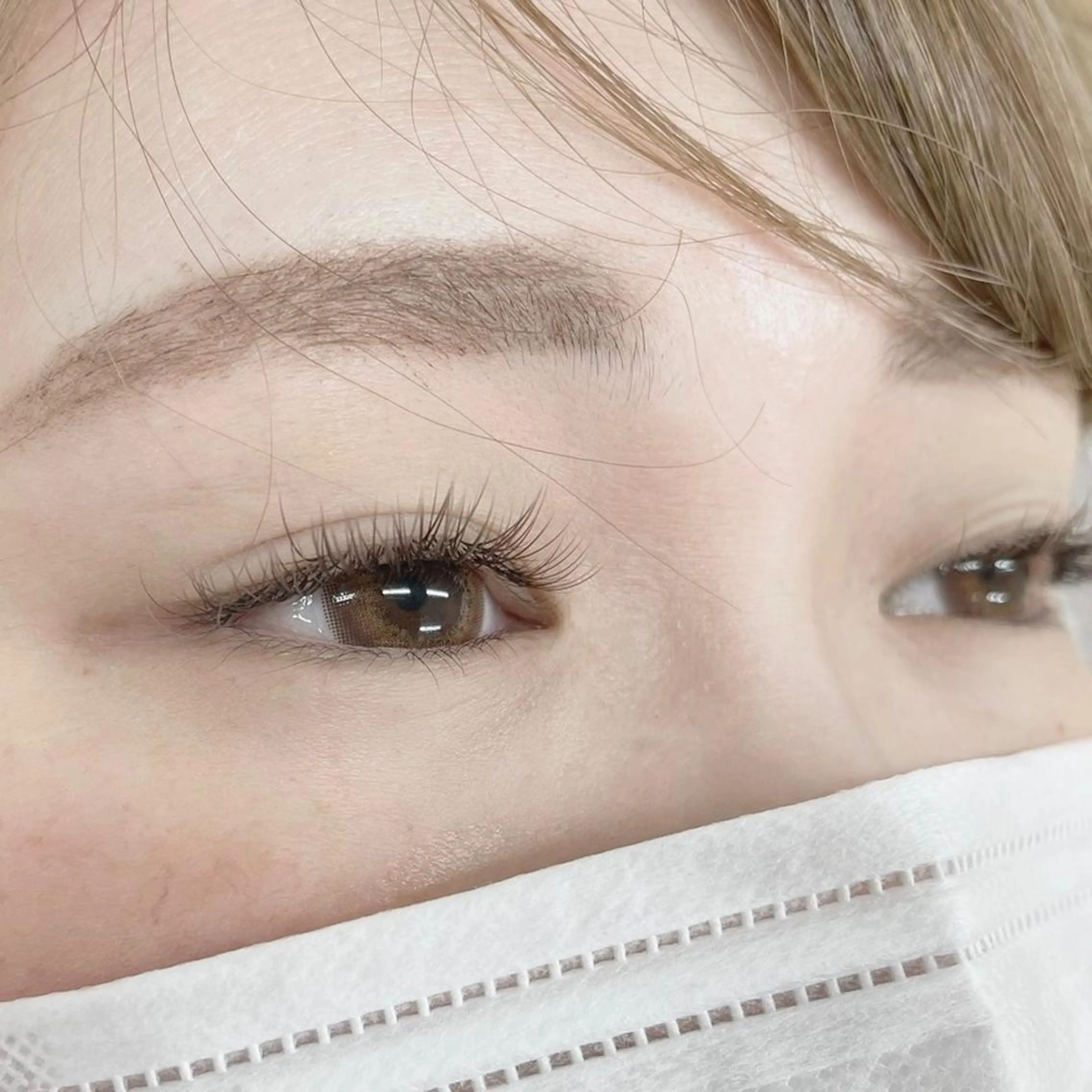 初回オフ無料・マツエク140本の写真