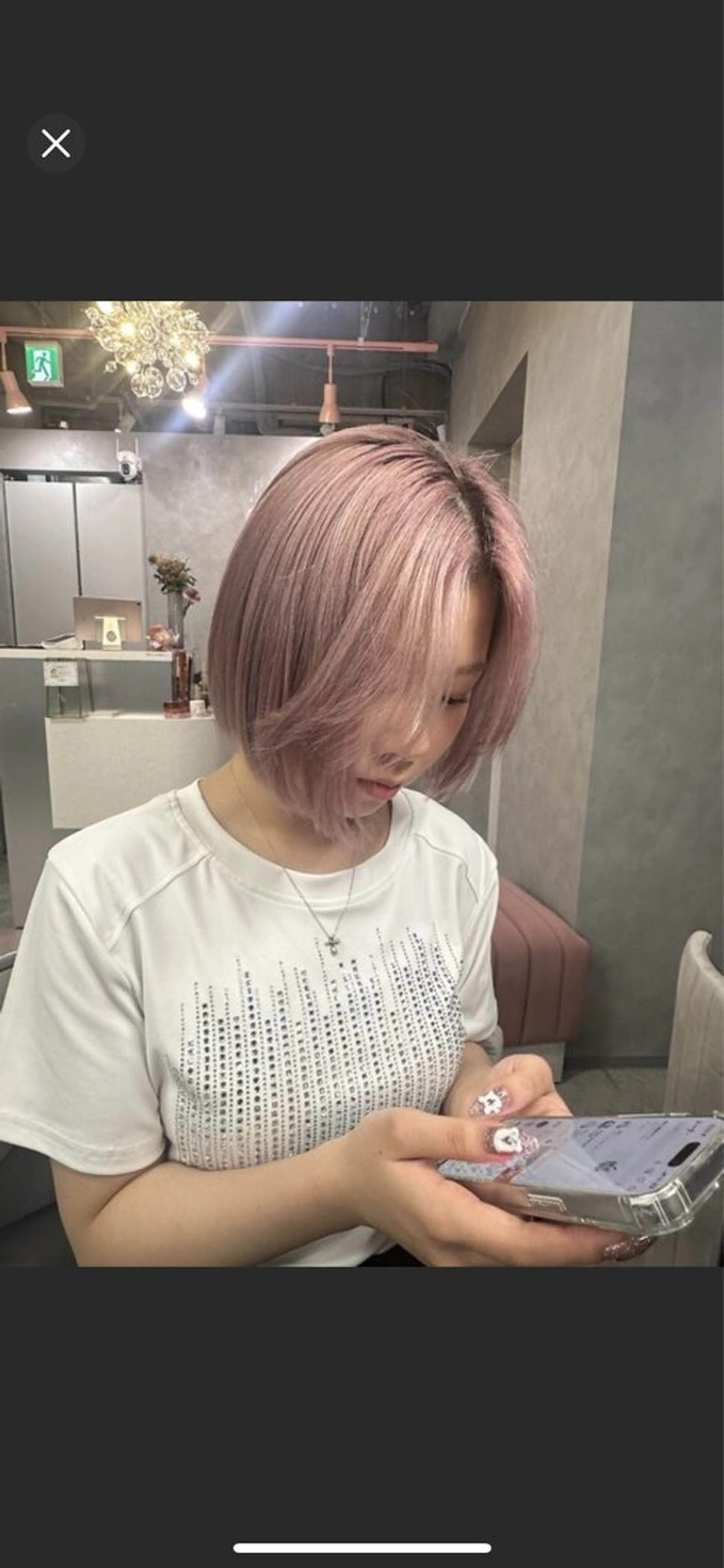 ミディアム ｊｏｕｅｒｍ所属・透明感/グレージュ /韓国レイヤー🪽のヘアスタイル