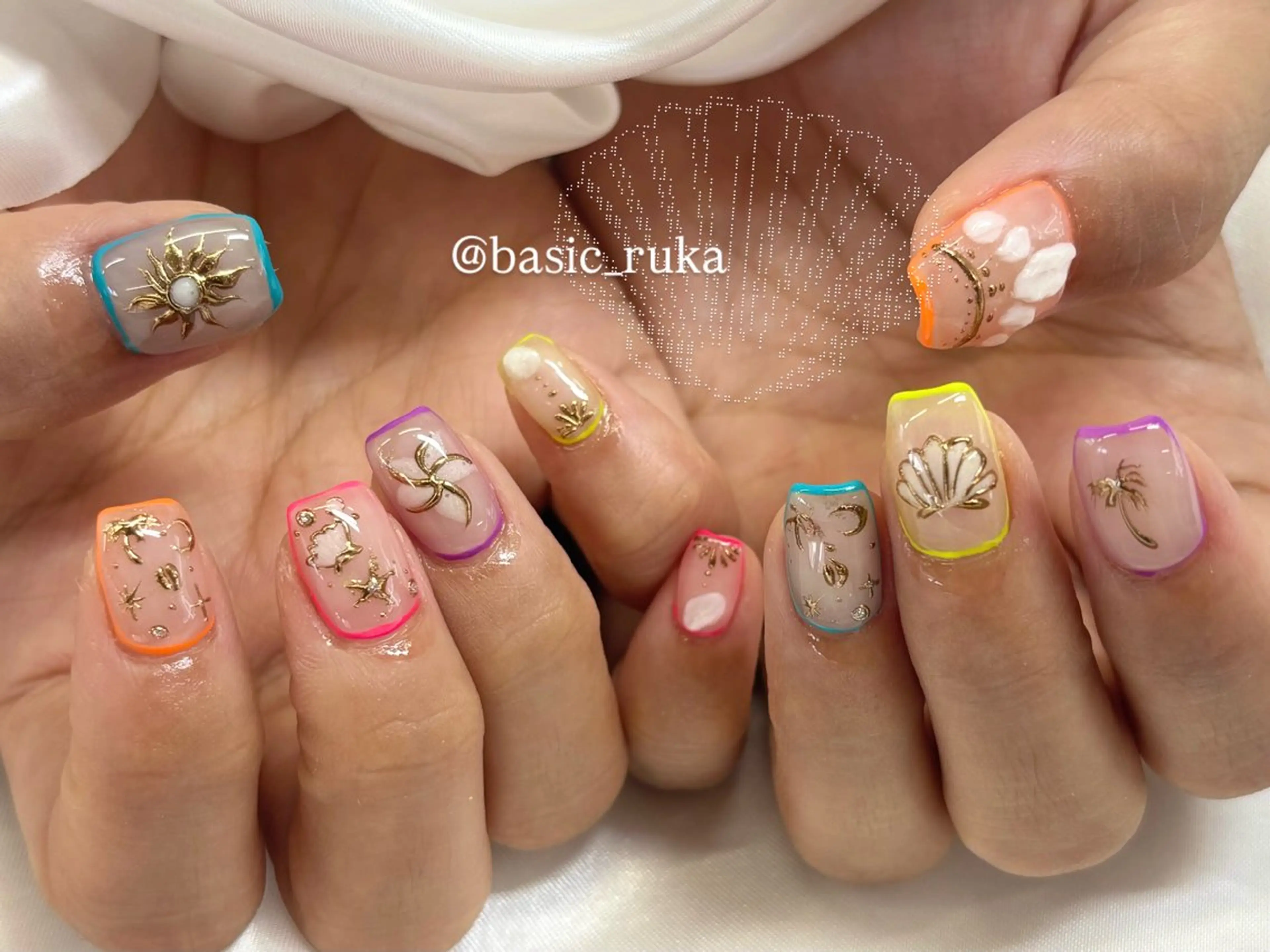 ネイル ハンドネイル Basic本厚木店 Ruka♛のネイルデザイン