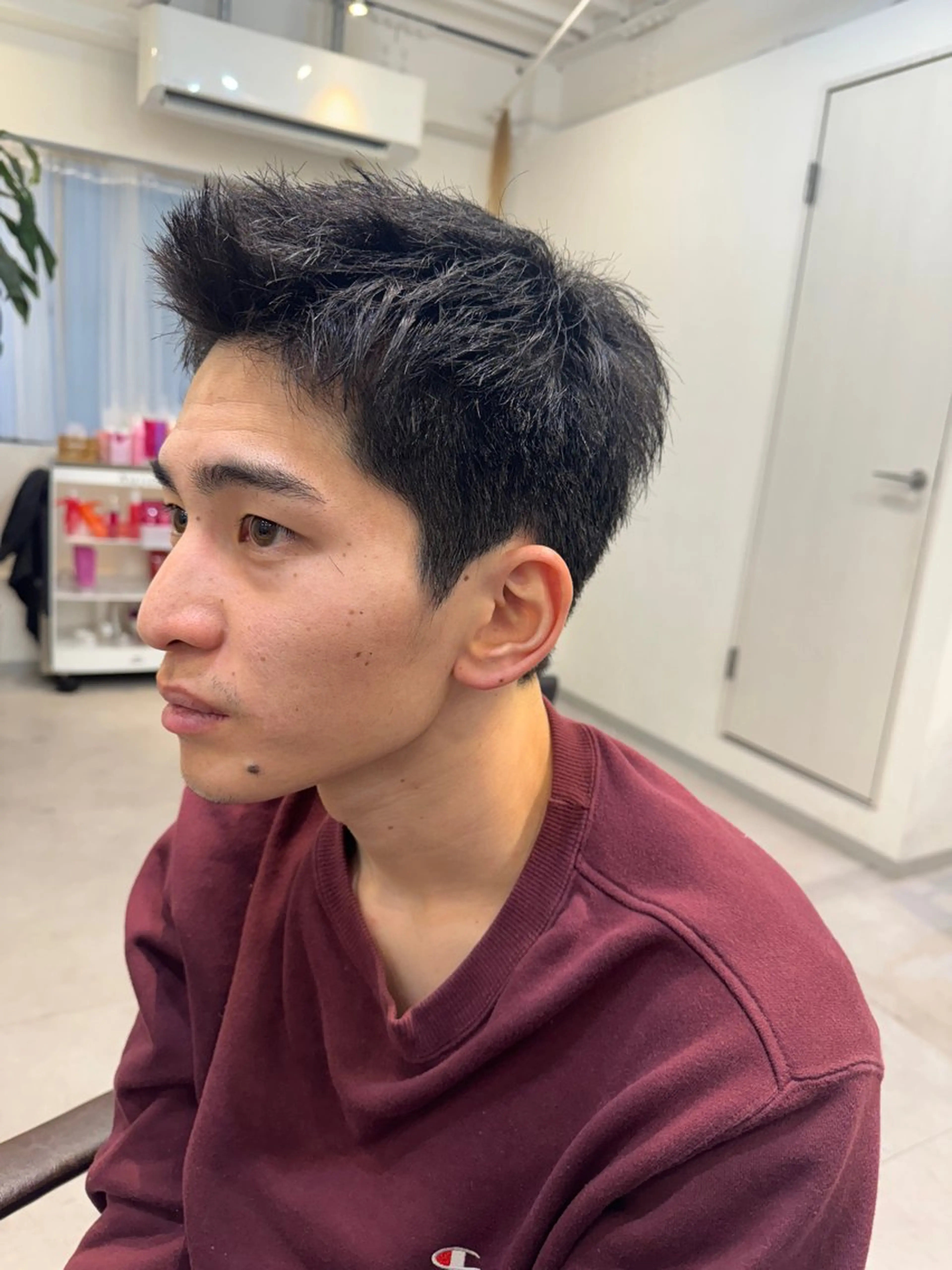 ショート メンズ モヒカン ソフトモヒカン メンズベリーショート ベリーショート ショートヘア カット Dxxxx III所属・女性目線の大人 メンズ*Ayakaのヘアスタイル