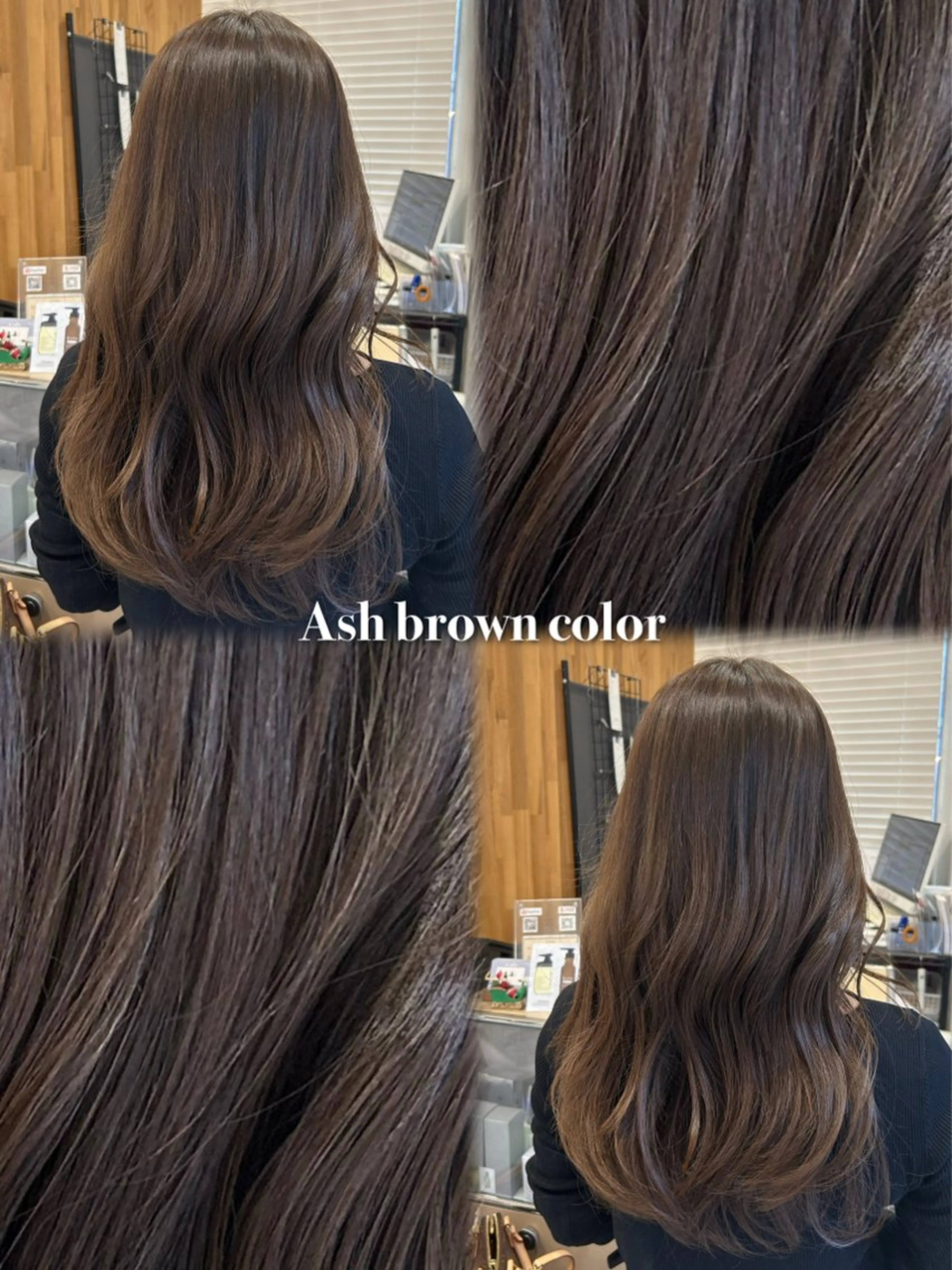 セミロング カット ヘアカラー トリートメント 韓国ヘア ‎⟡.·KANA🐥のヘアスタイル