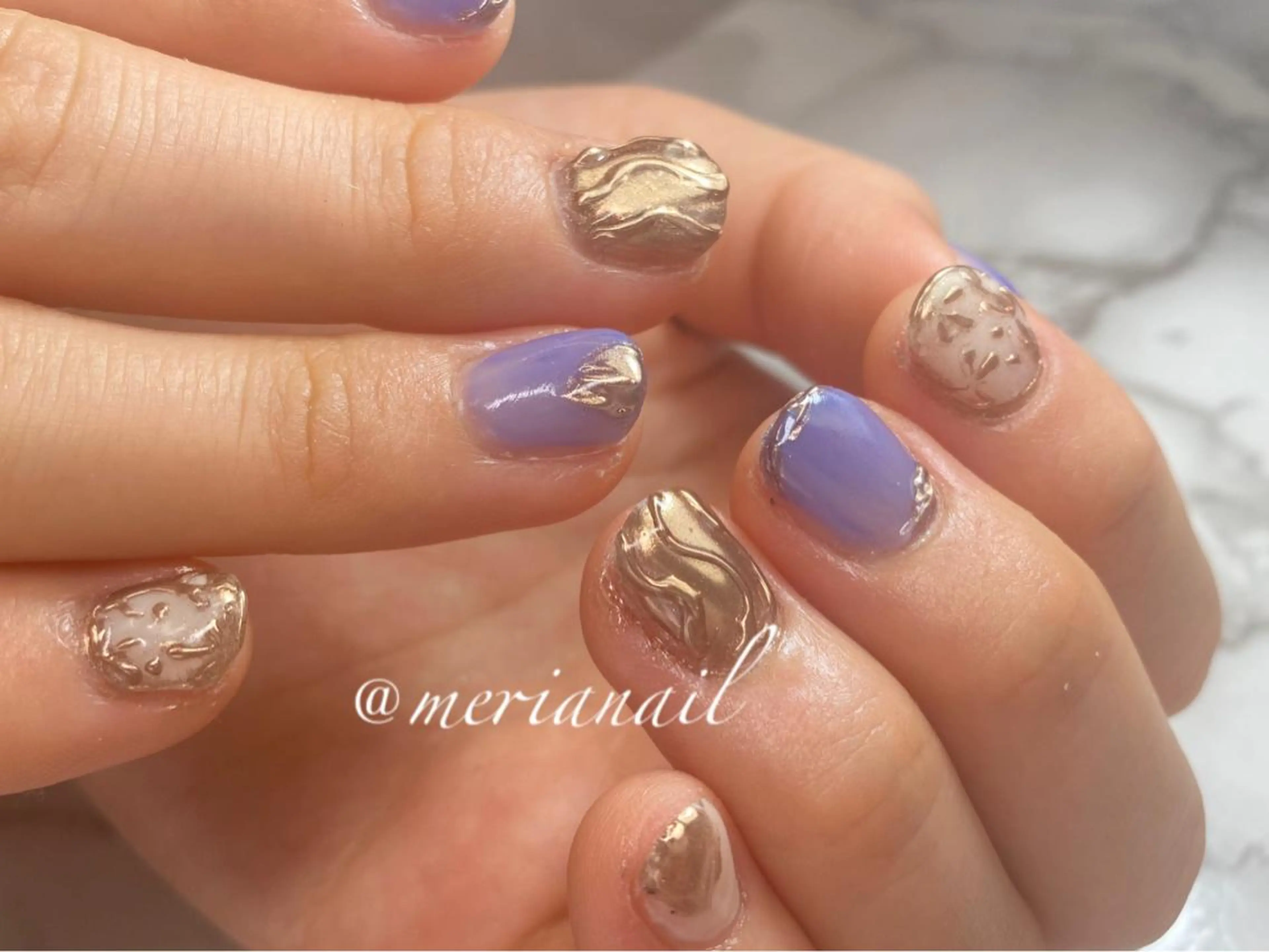 ショート カラー ネイル アートネイル ニュアンスネイル ハンドネイル INFINITY所属・INFINITY nailのネイルデザイン