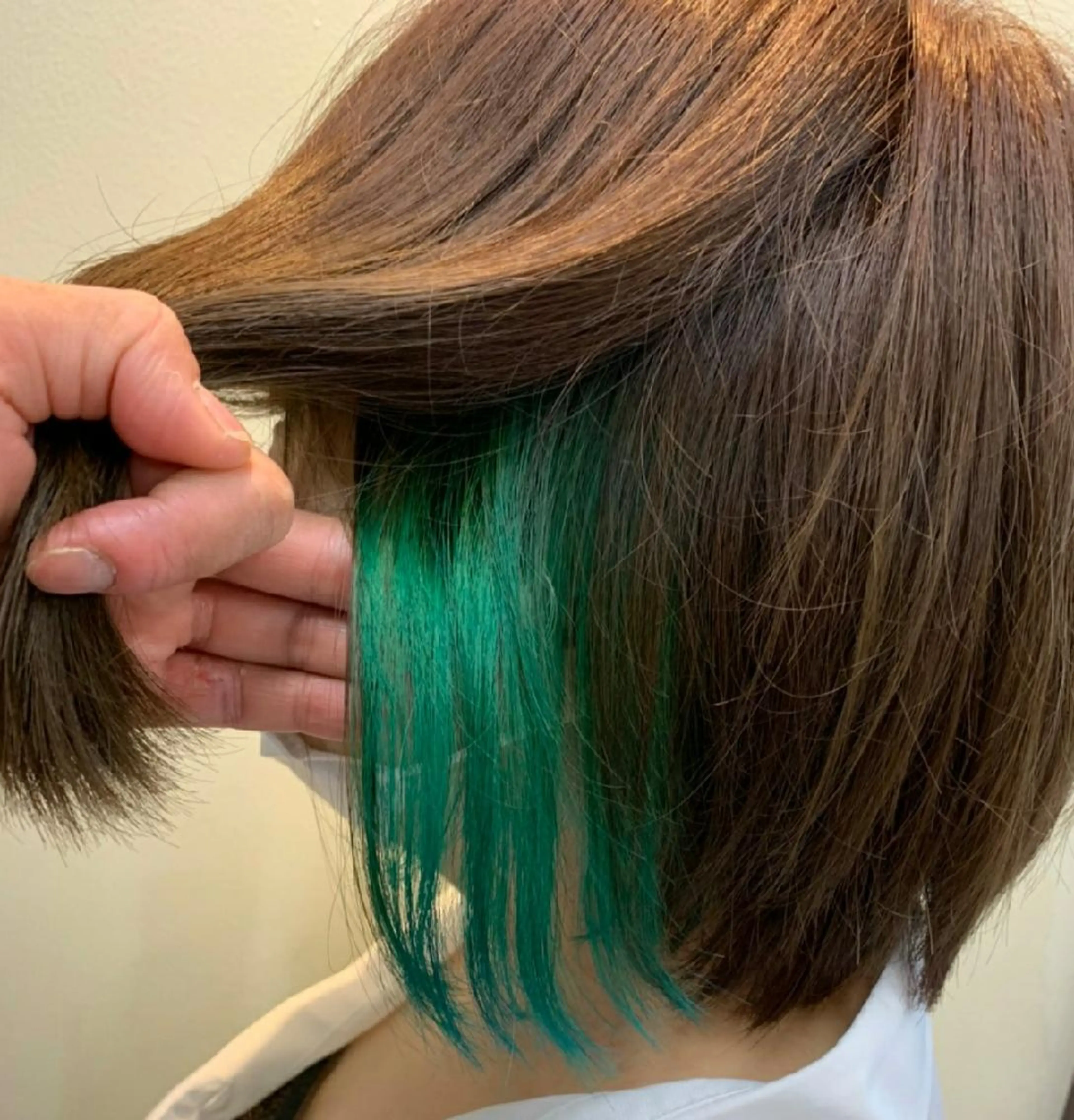 ショート カラー 推しアニメカラー🌈 ツヤ透明感カラー🦄のヘアスタイル