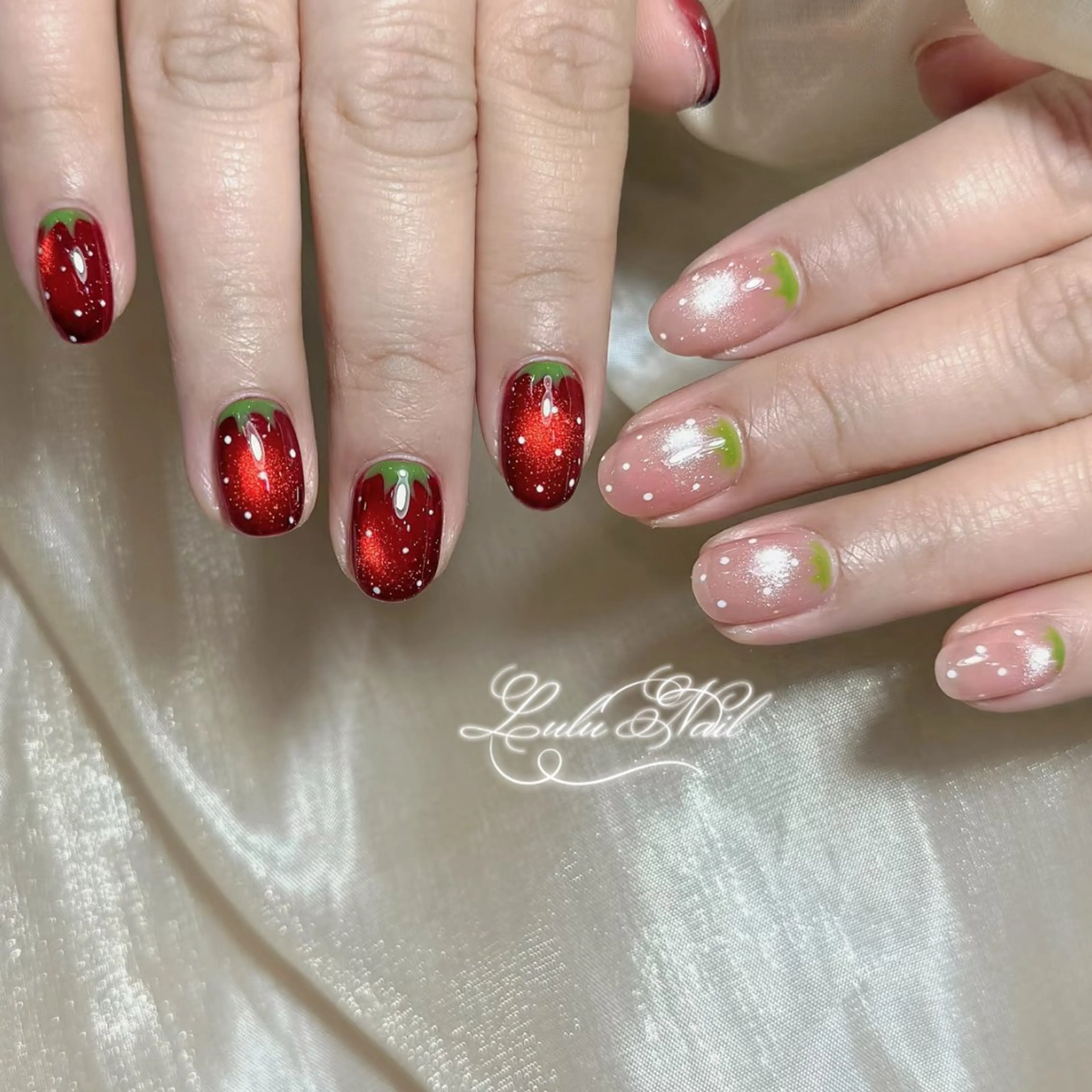 ネイル ハンドネイル Lulu Nail 🫧ユユのネイルデザイン