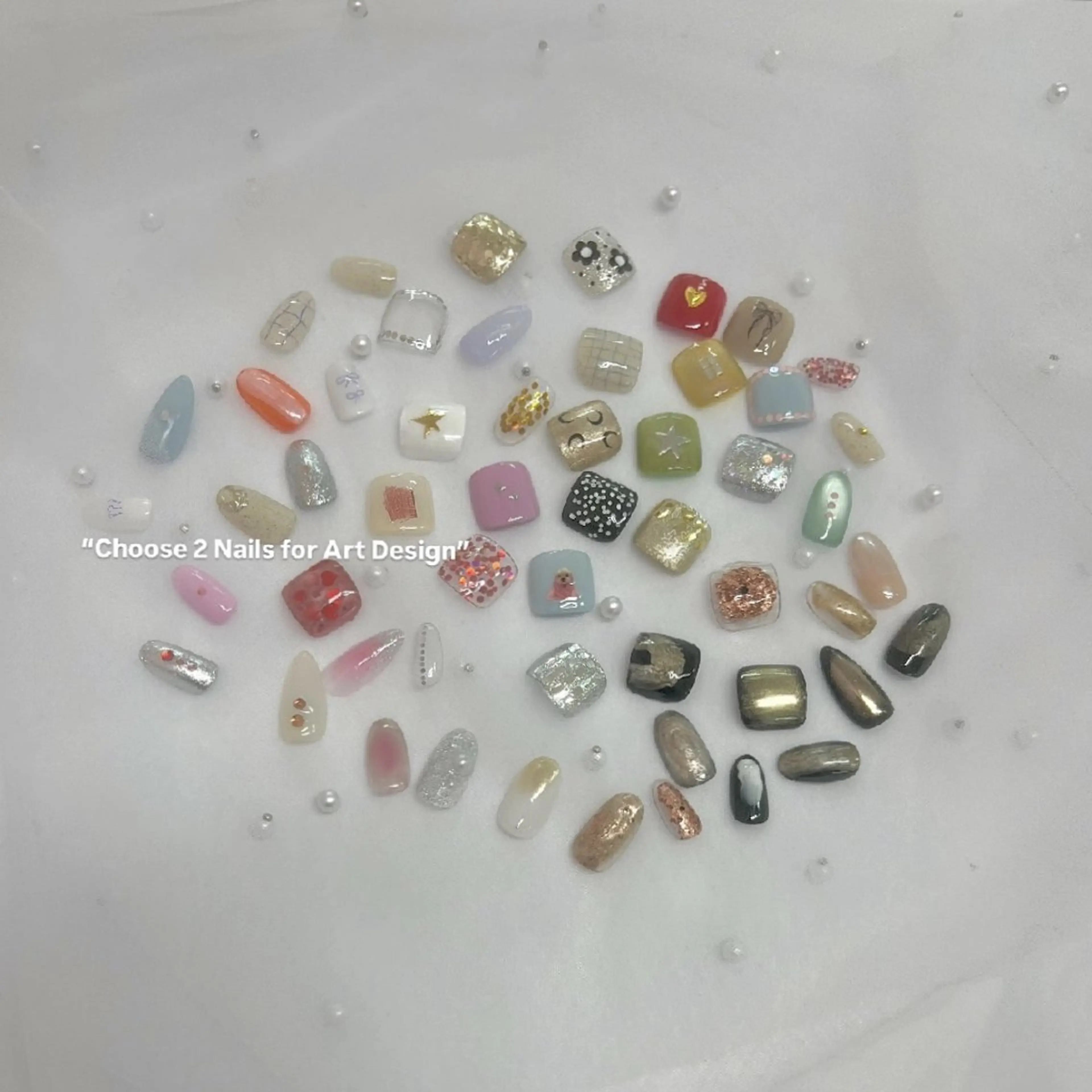 ネイル アートネイル フットネイル Teasiameme 宮本のネイルデザイン