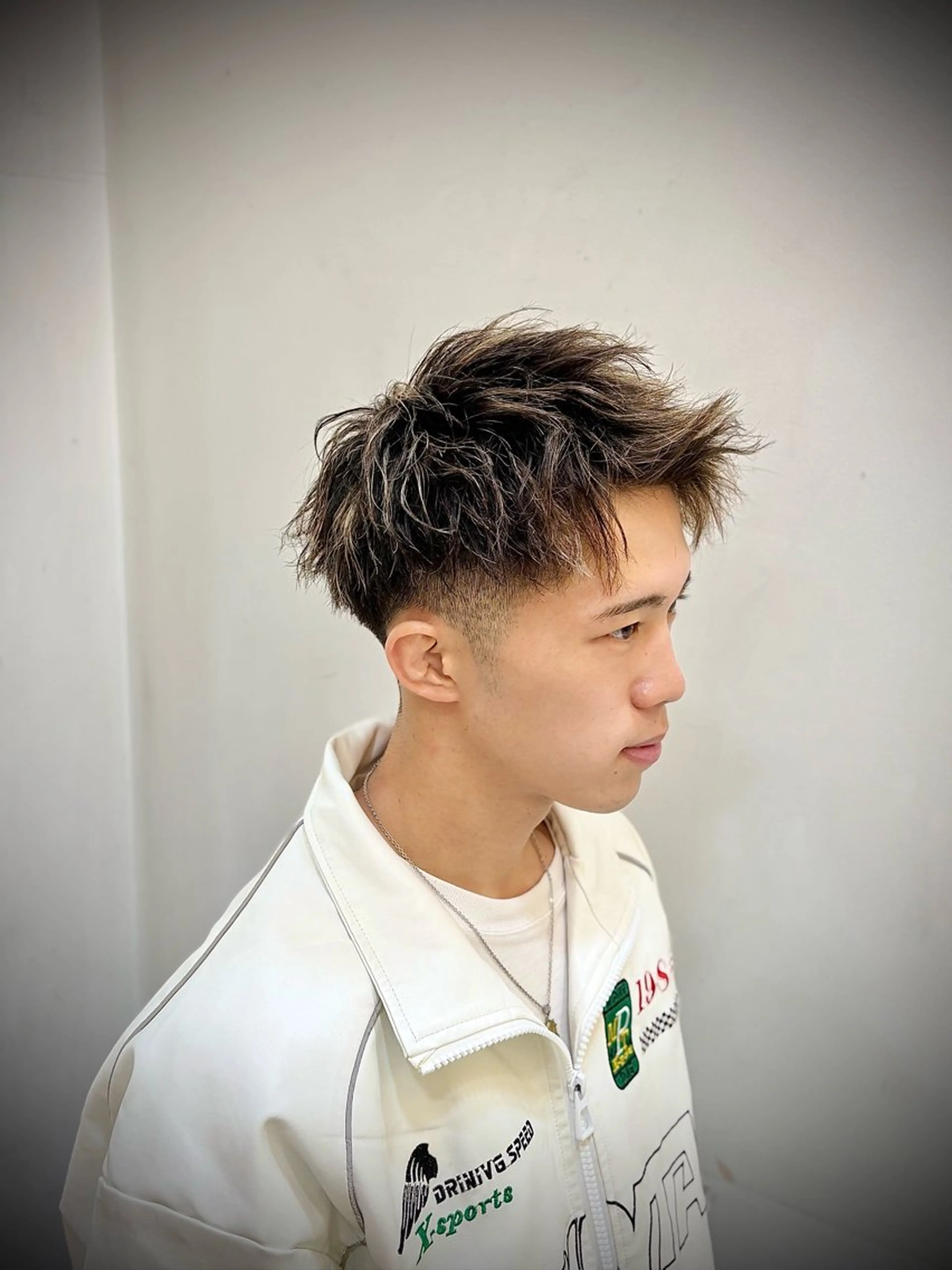 ショート メンズ カット パーマ メンズパーマ 完全再現/仁翔のヘアスタイル