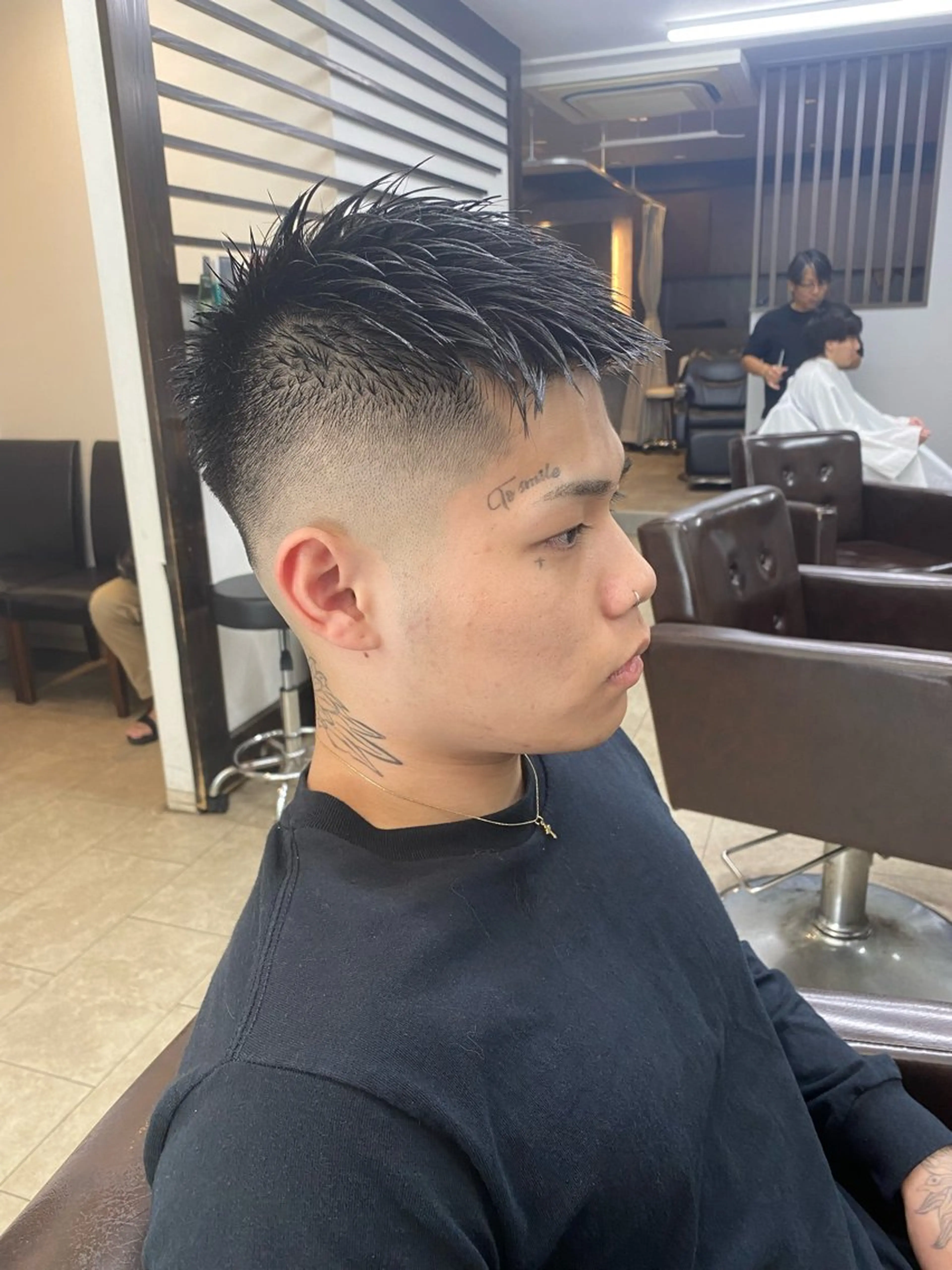 ショート 鶴田 海音のヘアスタイル