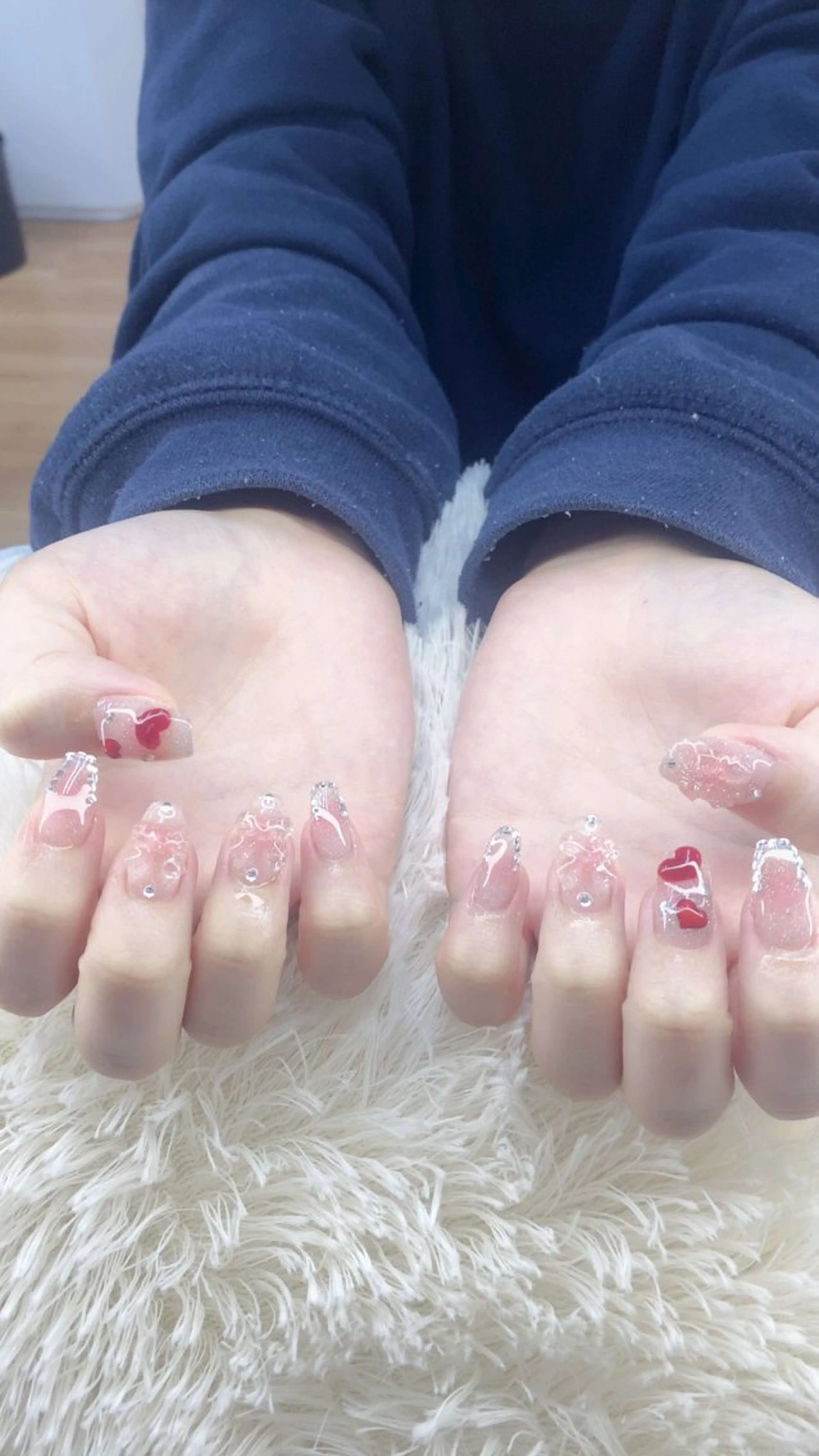 ネイル ジェルネイル 持ち込み パラジェル ハンドネイル ハンドケア Hara Nail 【パラジェル使用】のネイルデザイン