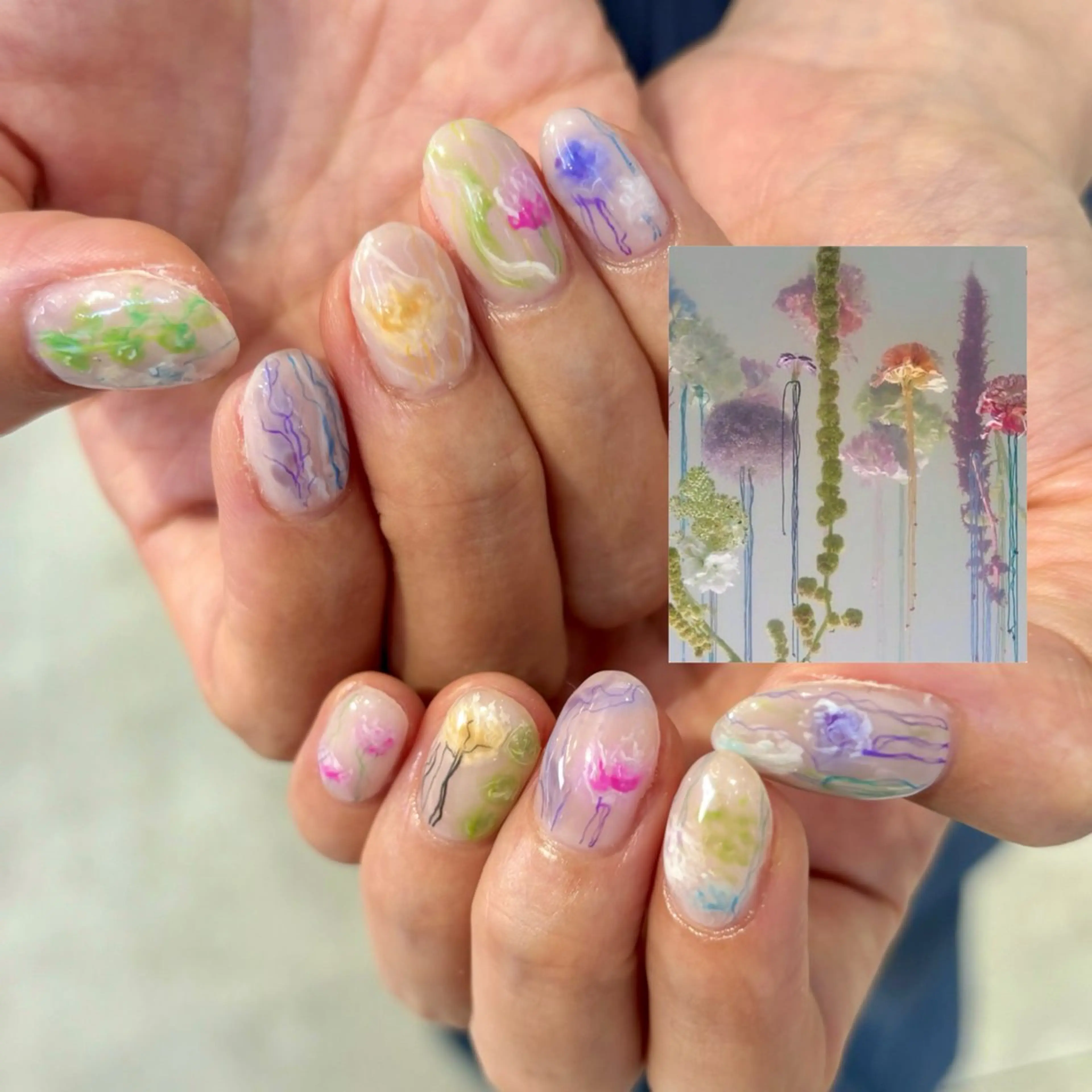 ネイル ハンドネイル Kureha/ネイル トレンドヘアのヘアスタイル